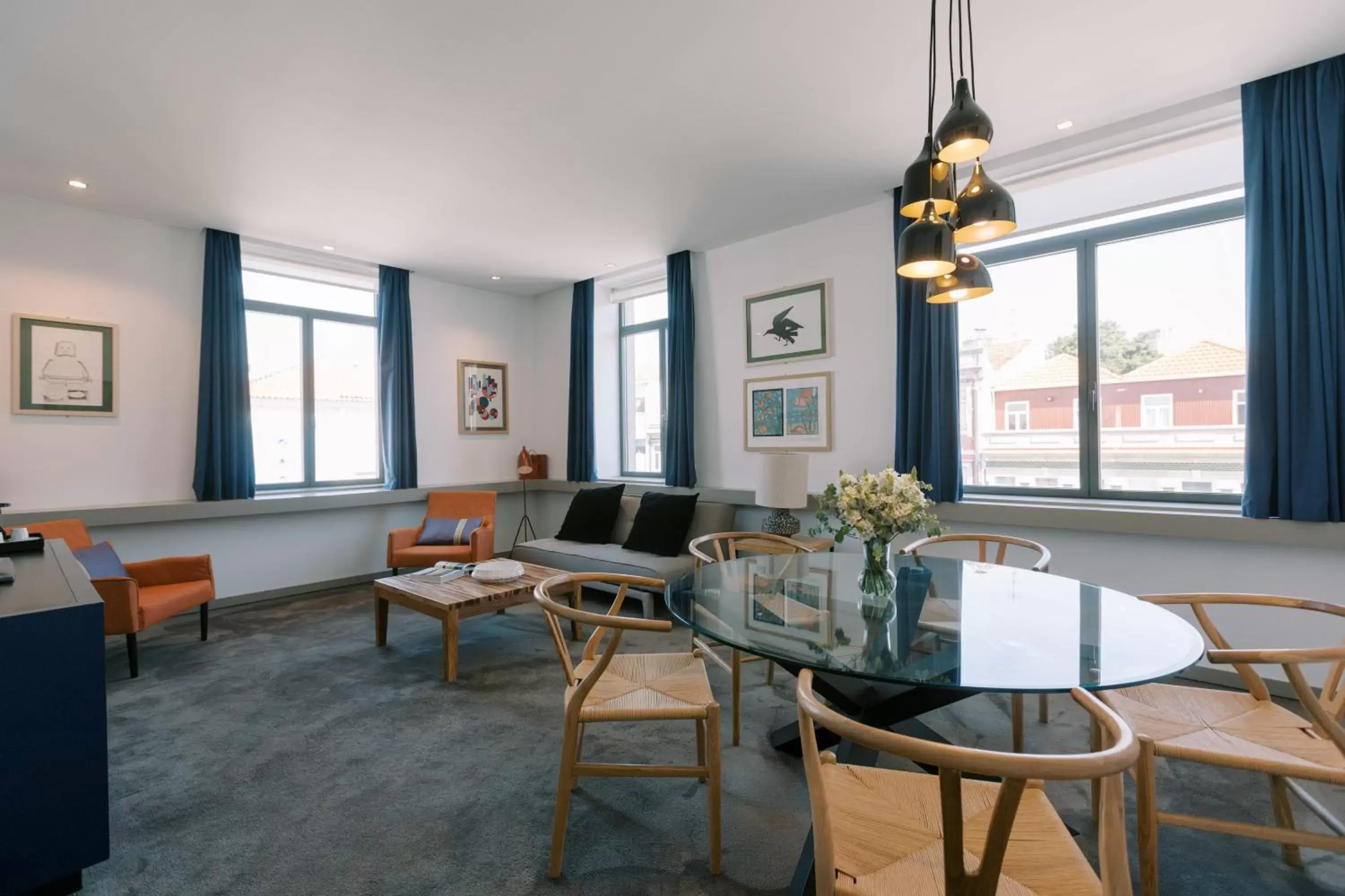 Living room, Seating Area in The Editory Artist Baixa Porto Hotel