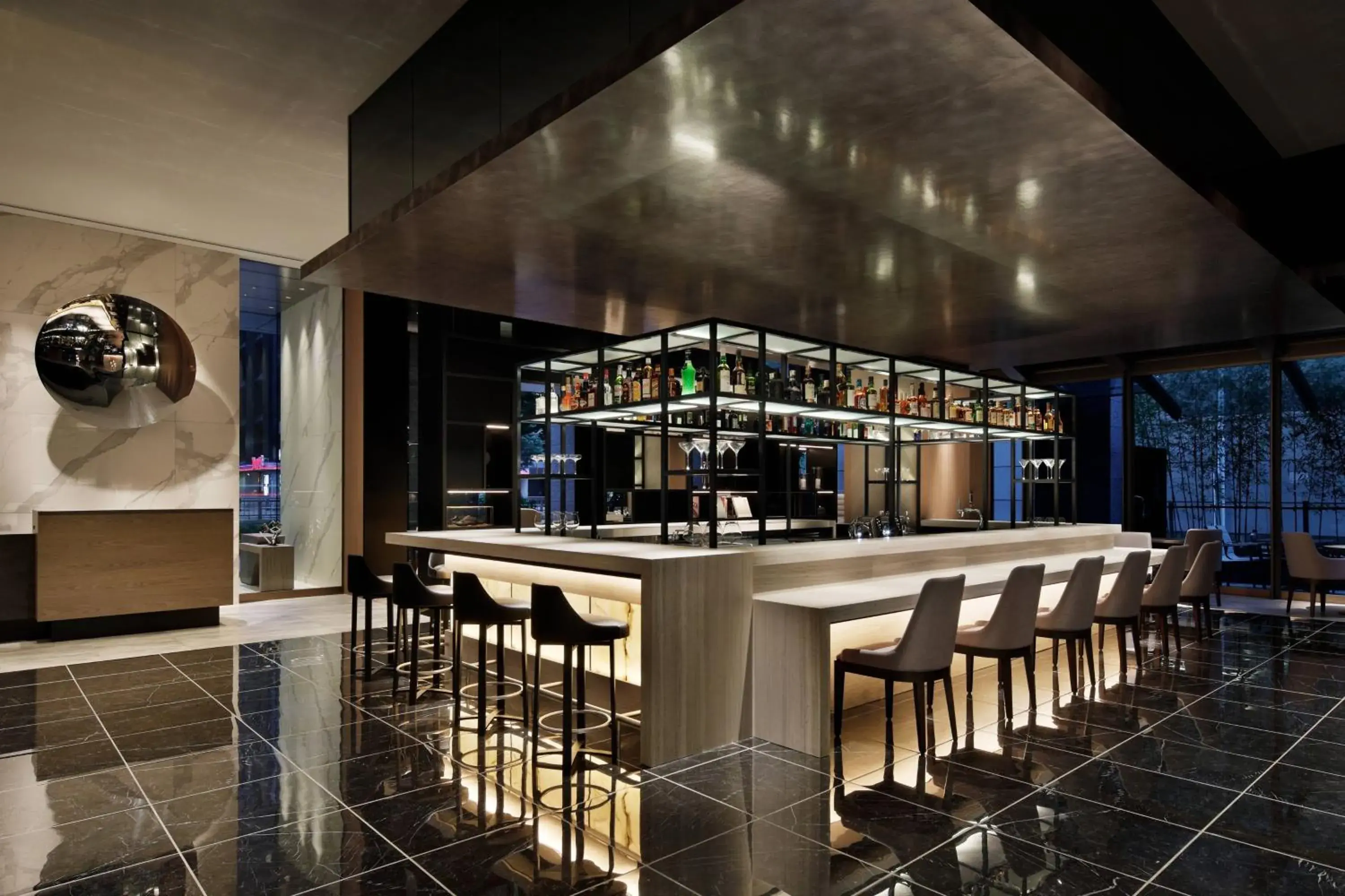 Lounge or bar, Lounge/Bar in AC Hotel by Marriott Tokyo Ginza