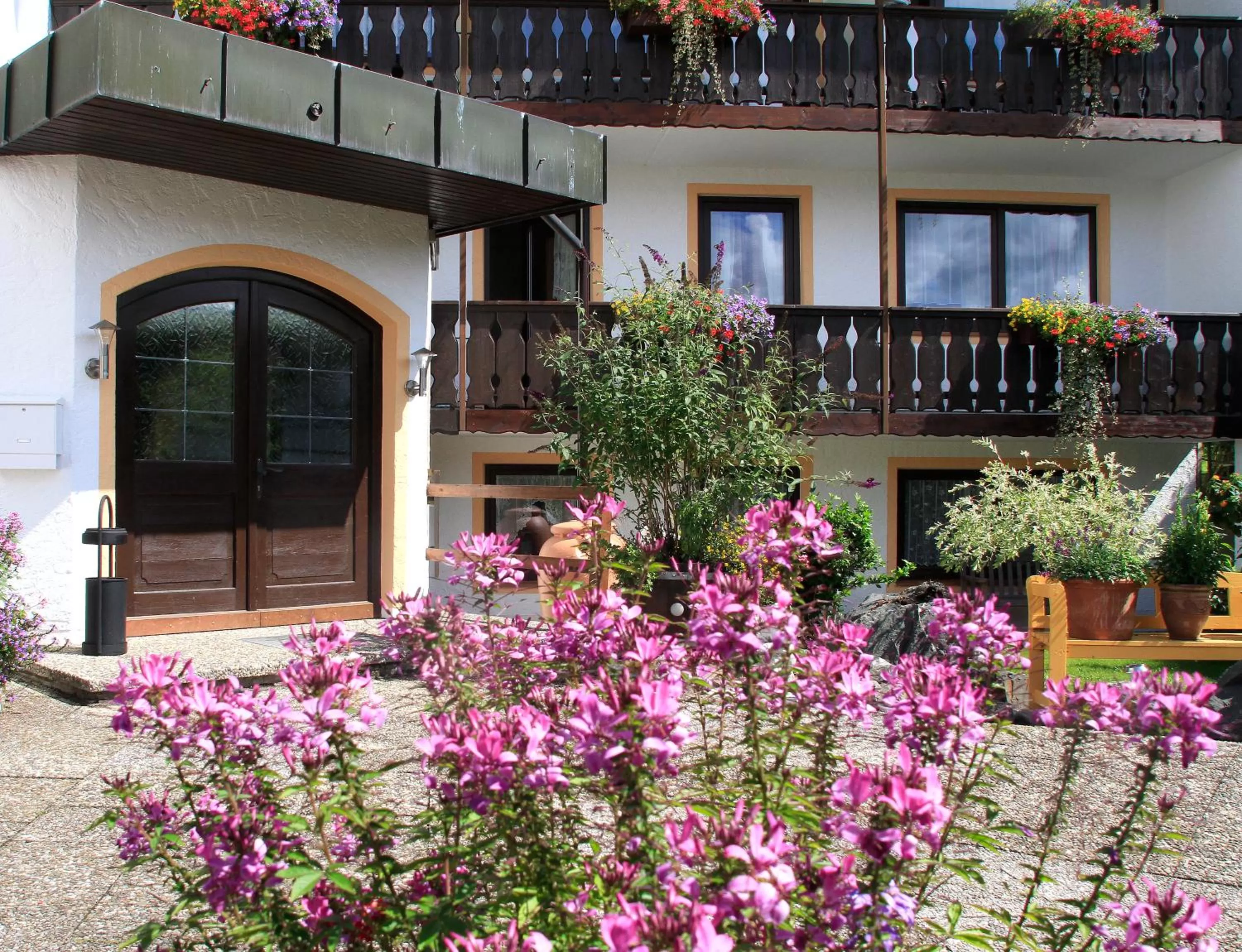 Property Building in Hotel Alpenblick Berghof