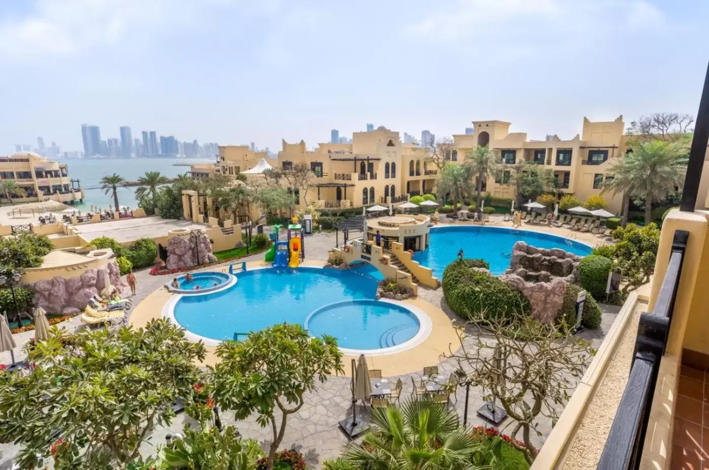 Pool View in Novotel Bahrain Al Dana Resort