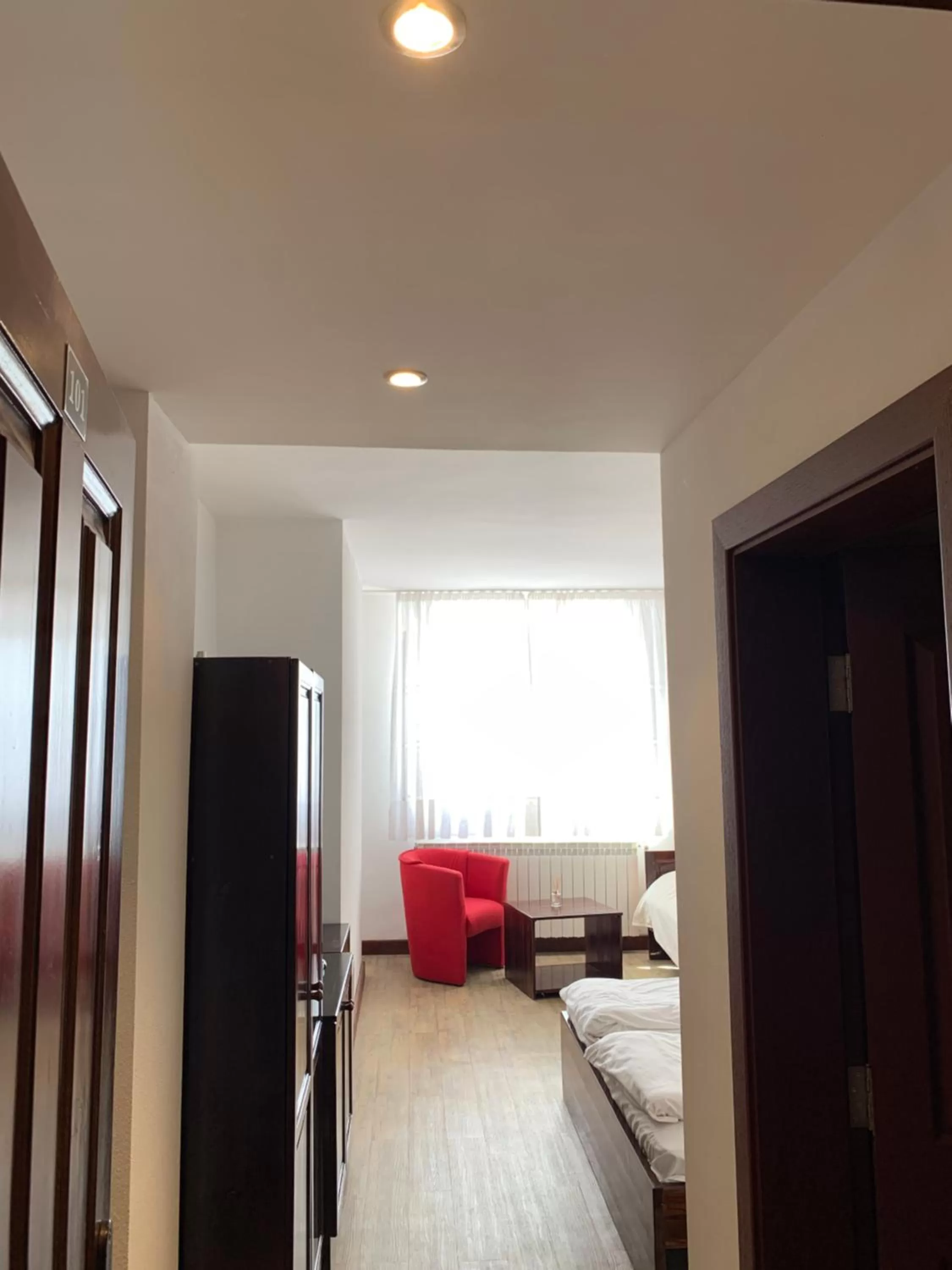 Bathroom, Bed in Villa Rai