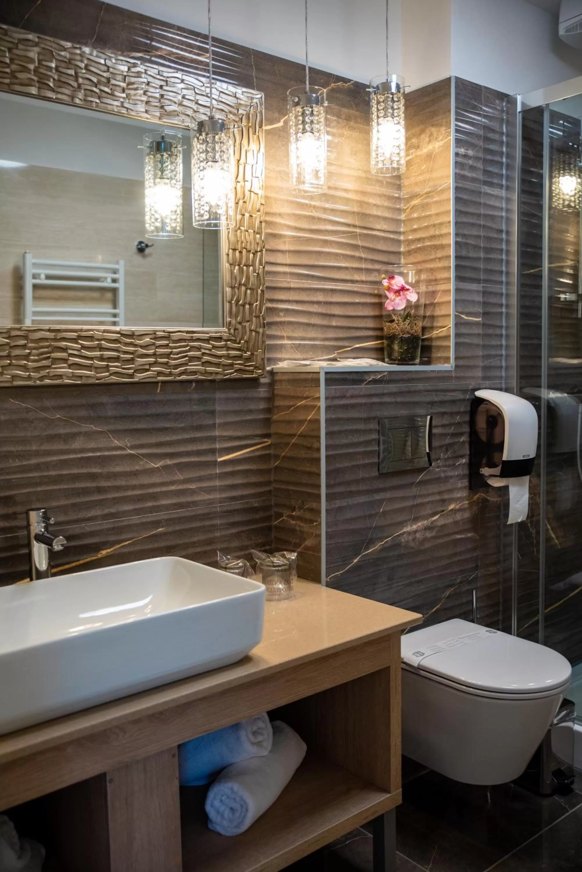 Bathroom in Hotel Meduza