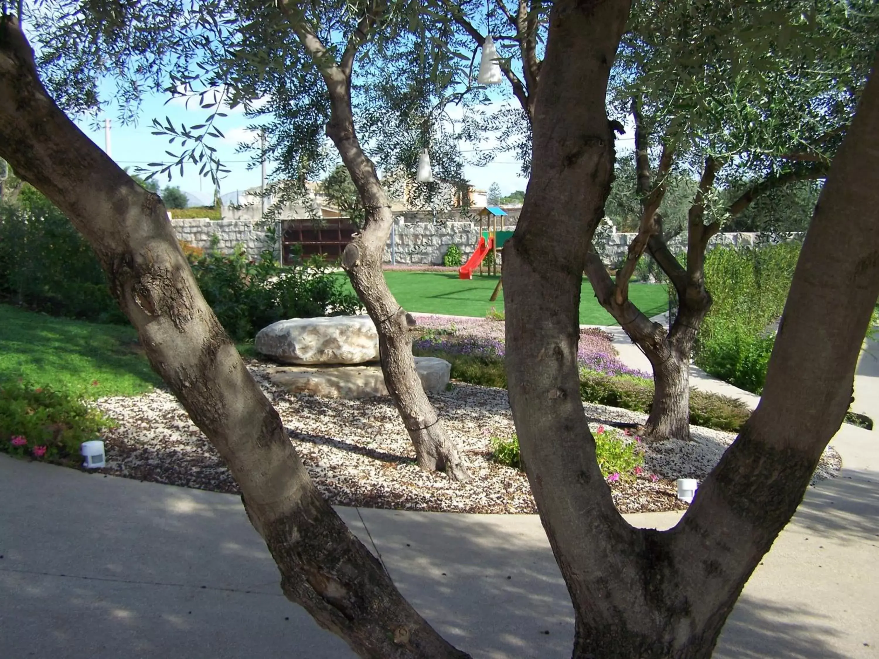 Children play ground in La Scibina