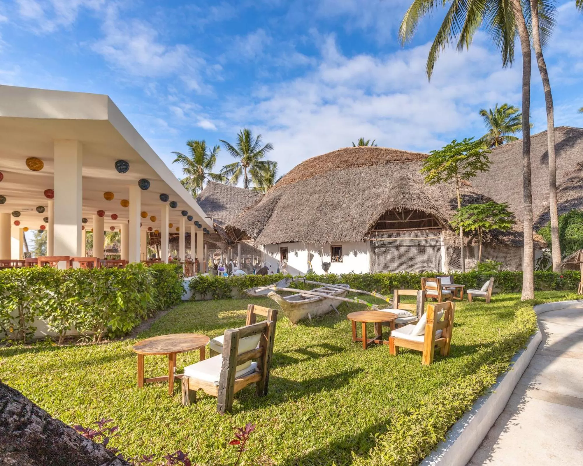 Seating area in Kiwengwa Beach Resort