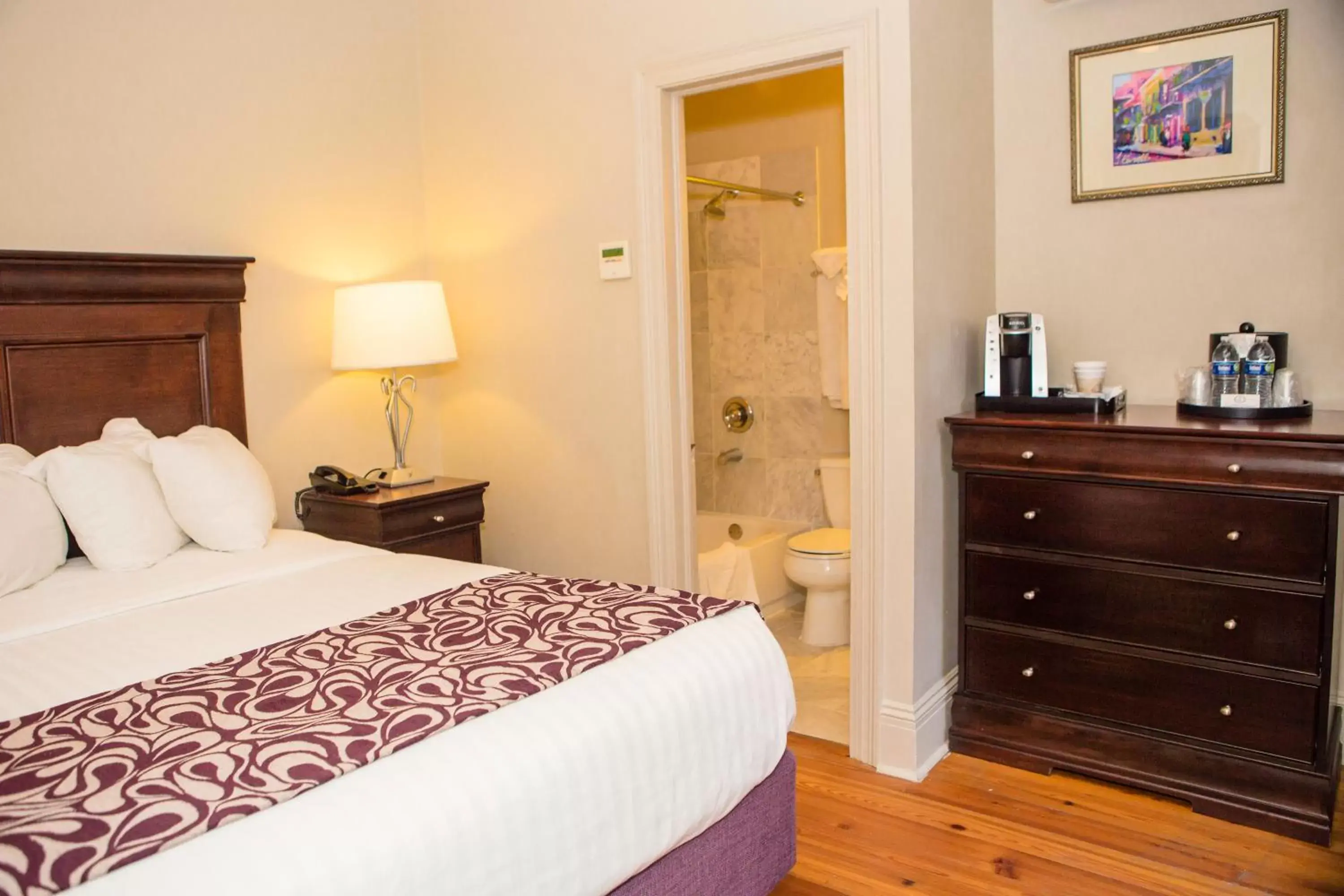 Bed in Inn on St. Peter, a French Quarter Guest Houses Property