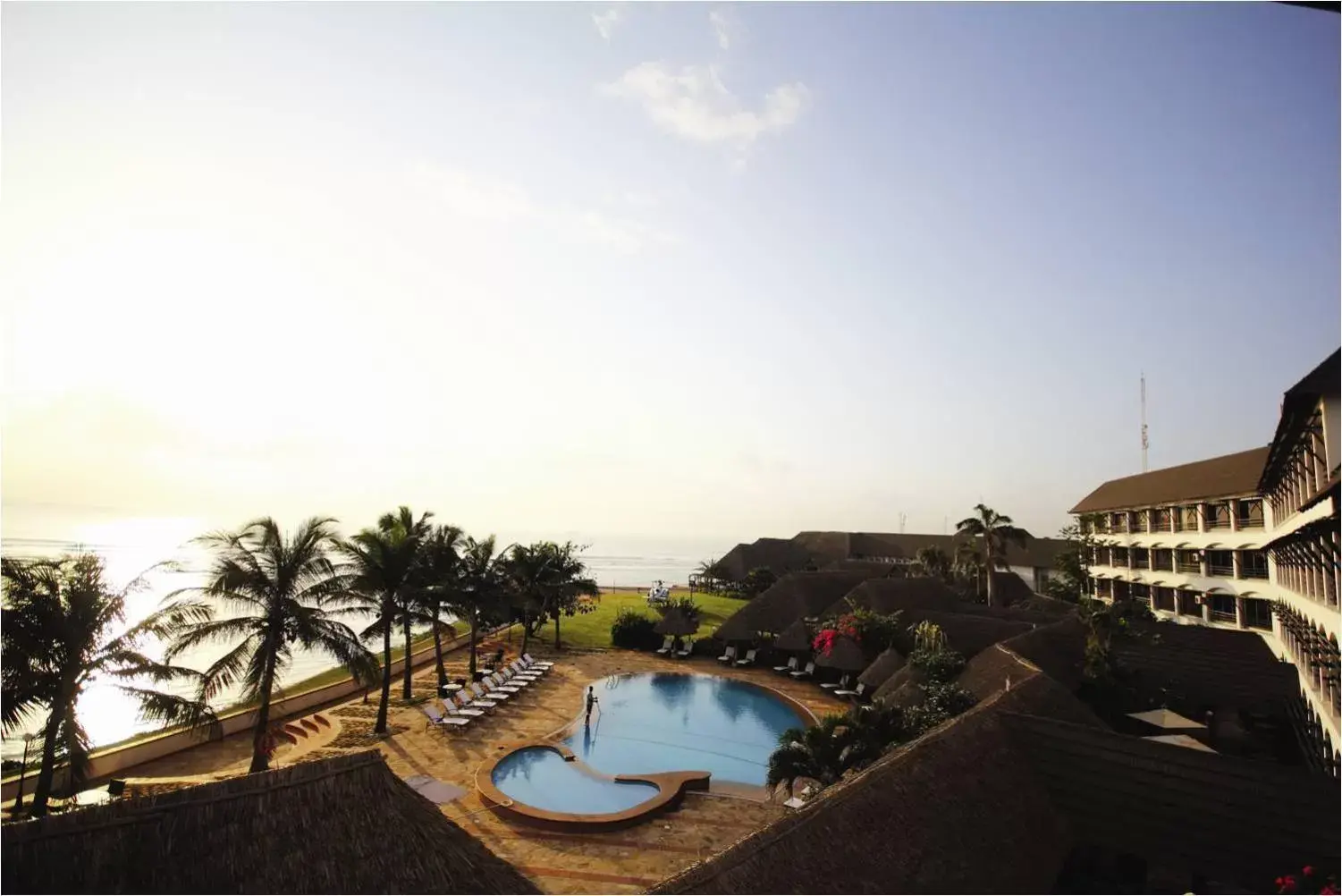 Bird's eye view, Pool View in Sea Cliff Hotel