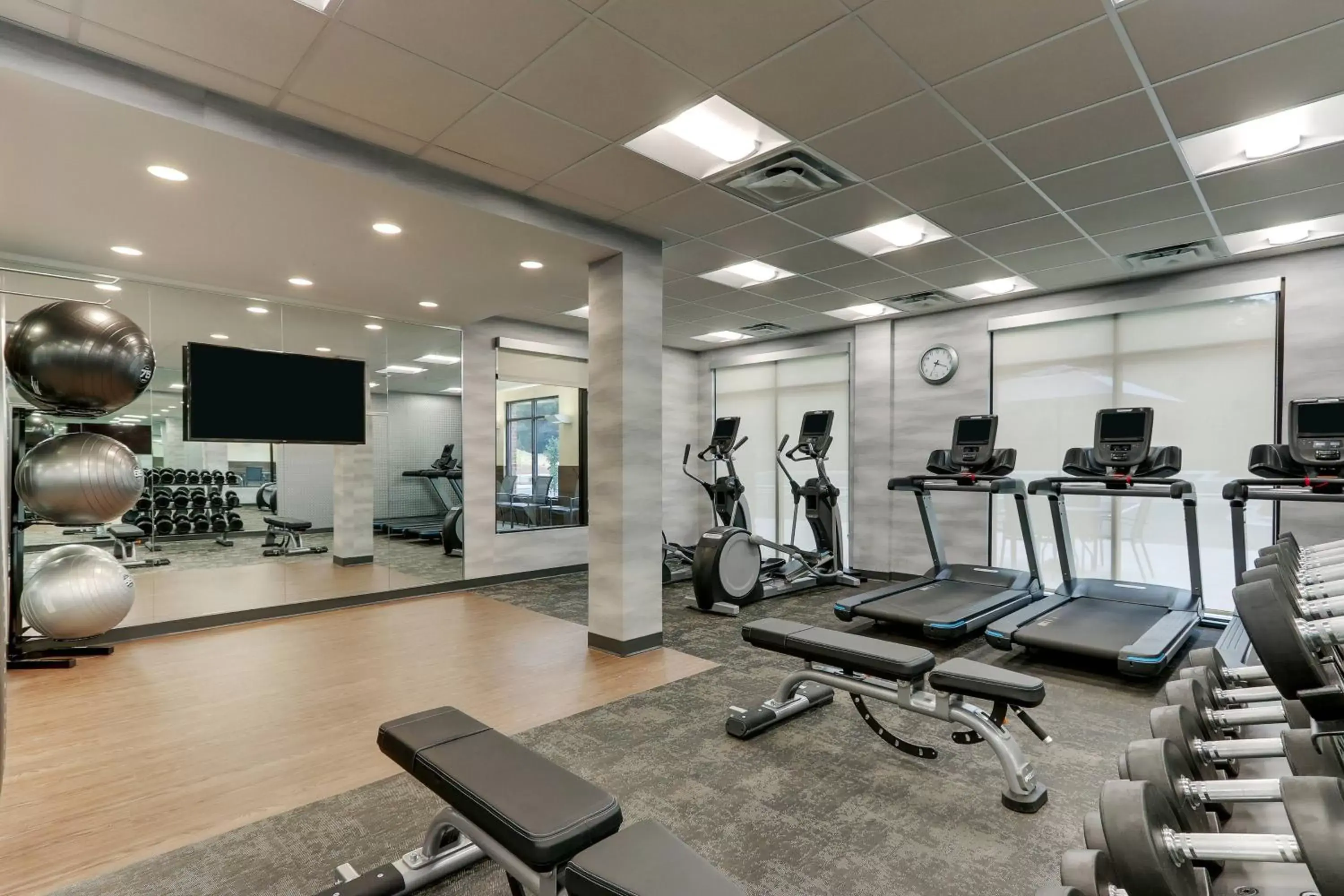 Fitness centre/facilities, Fitness Center/Facilities in Fairfield Inn & Suites by Marriott Asheville Weaverville