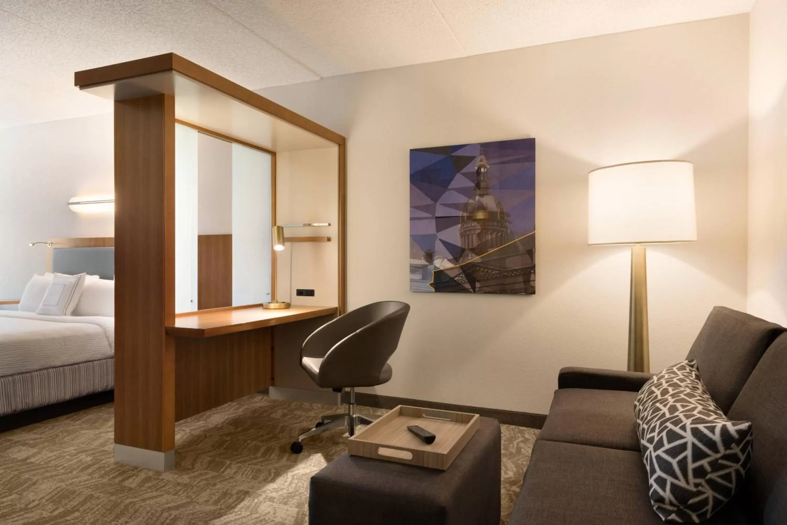 Living room, Seating Area in SpringHill Suites Ewing Township Princeton South