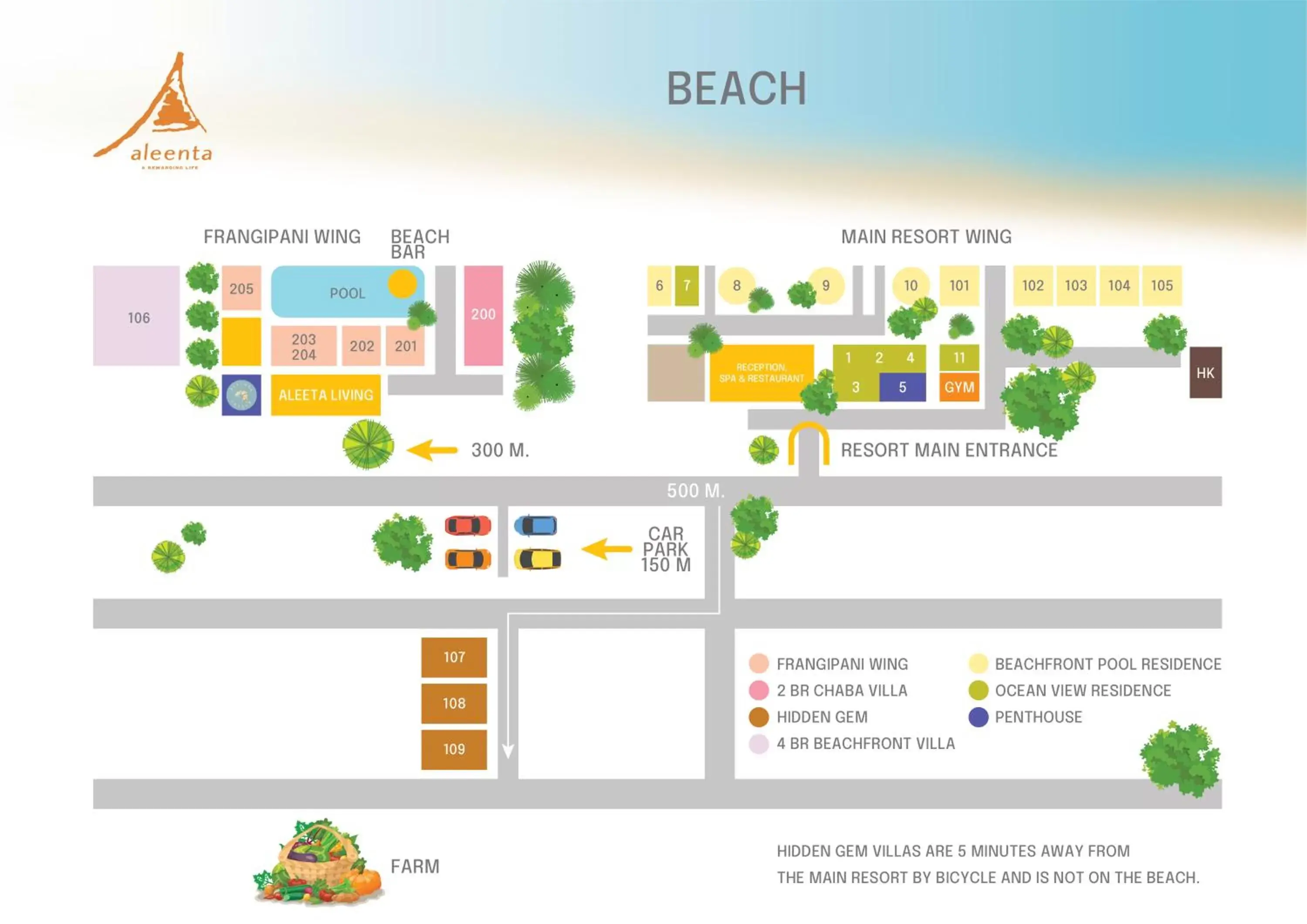 Property building, Floor Plan in Aleenta Resort and Spa, Hua Hin - Pranburi SHA Plus Property building, Floor Plan in Aleenta Resort and Spa, Hua Hin - Pranburi SHA Plus