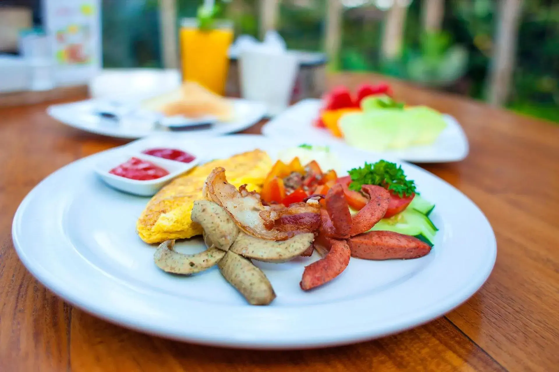 Breakfast in Ubud Heaven Sayan Villa