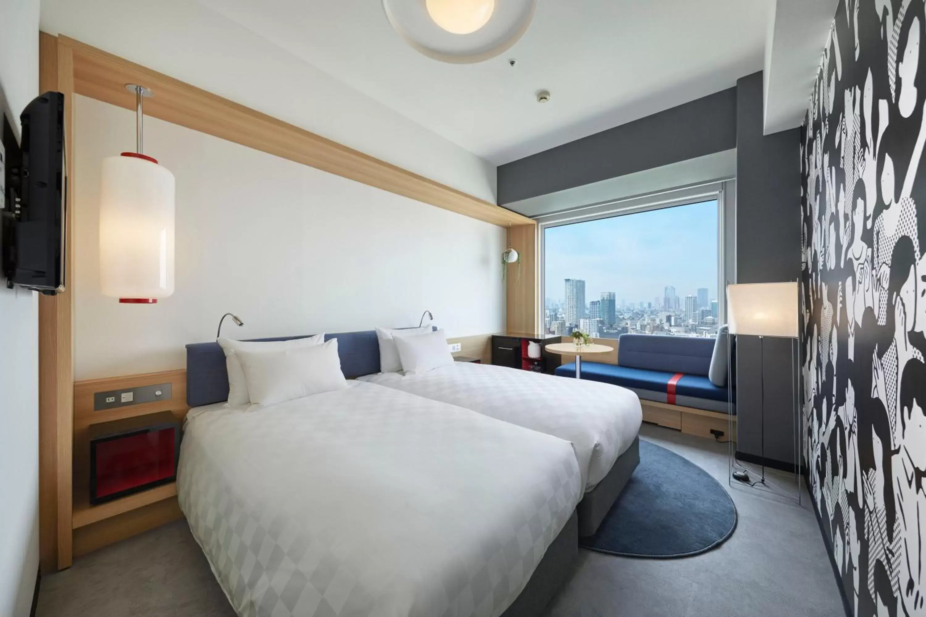 Annex Tower - single occupancy - Millennial Twin Room - Non-Smoking 30th-32nd Floor  in Shinagawa Prince Hotel