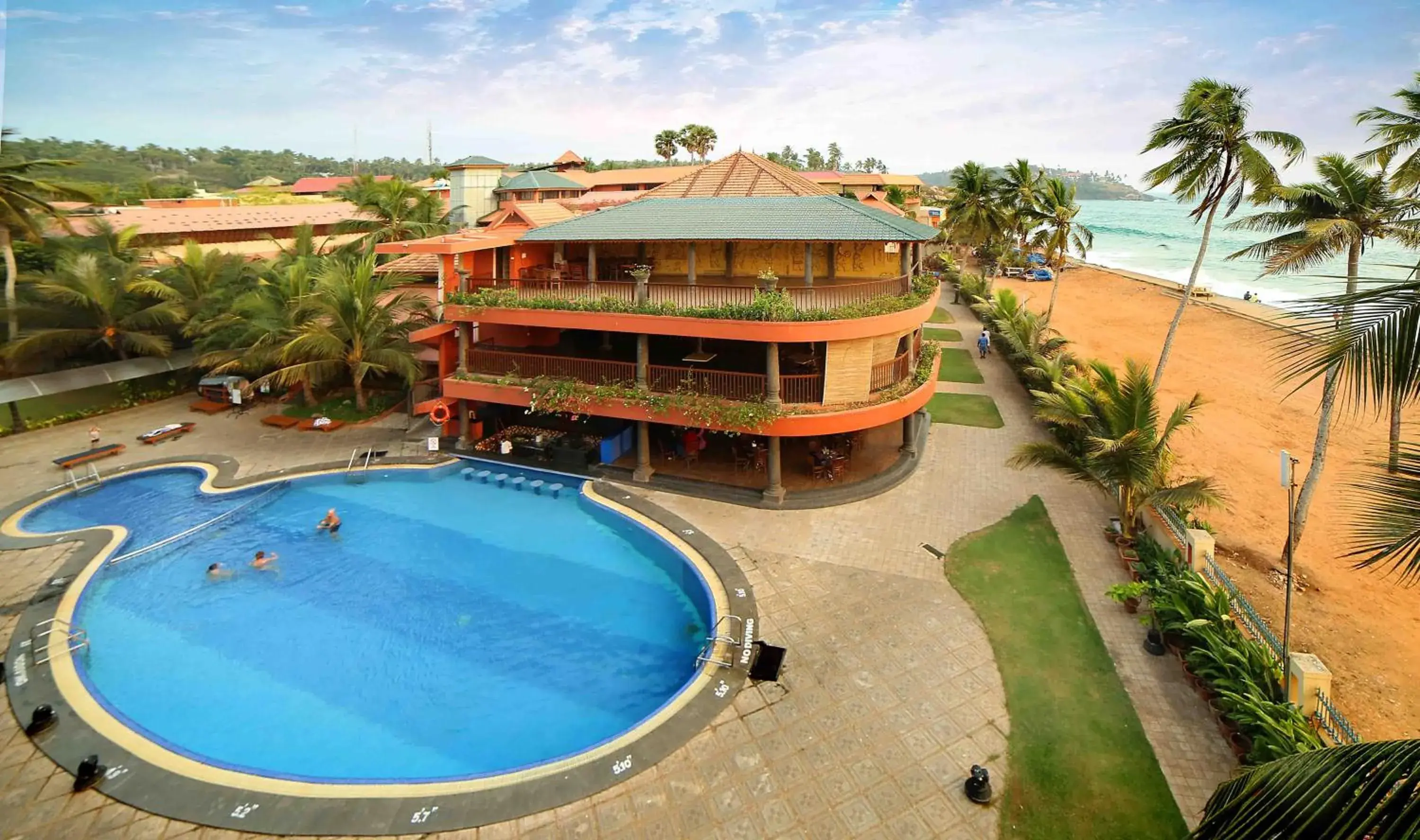 View (from property/room), Pool View in Uday Samudra Leisure Beach Hotel