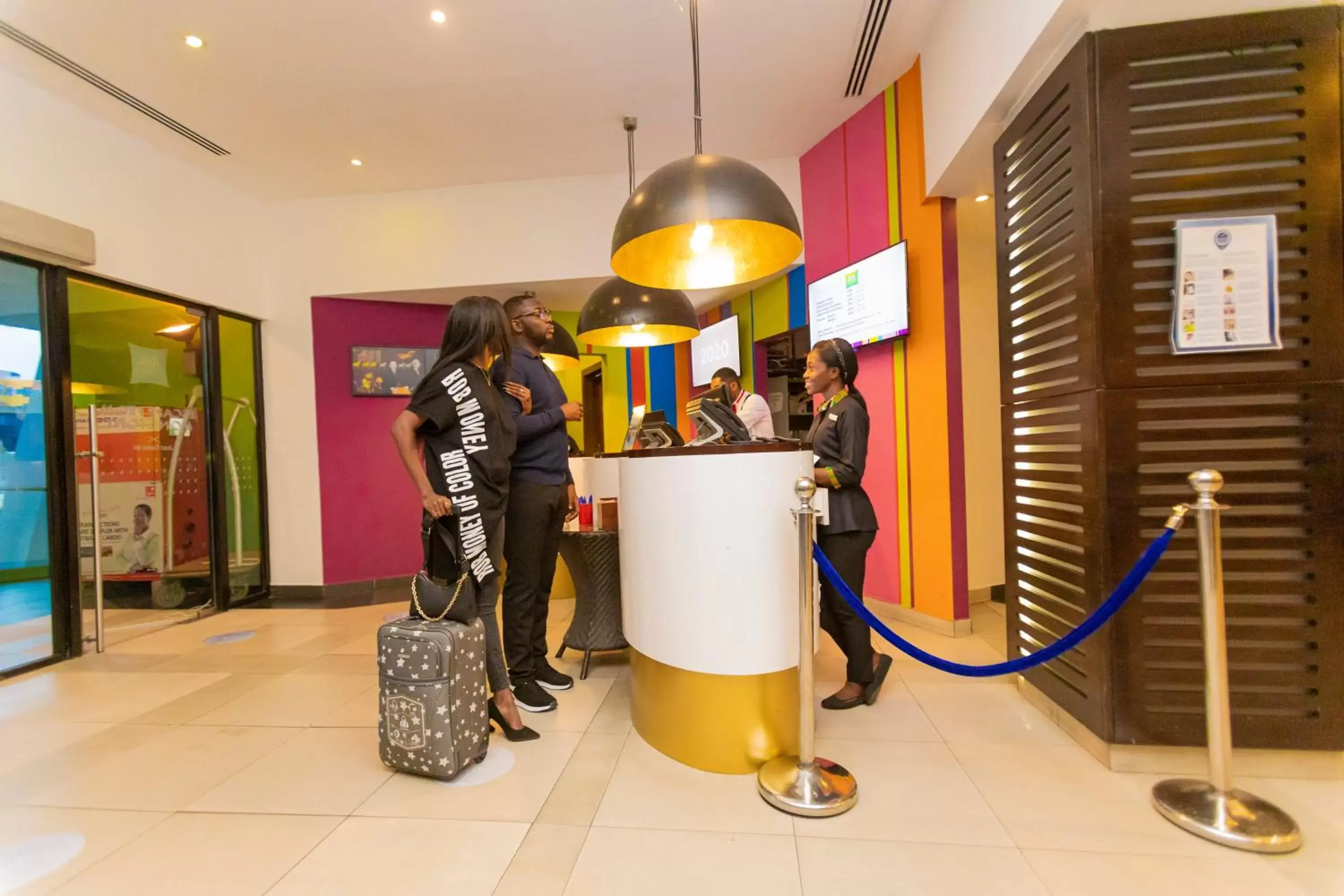 Lobby or reception in Ibis Styles Accra Airport