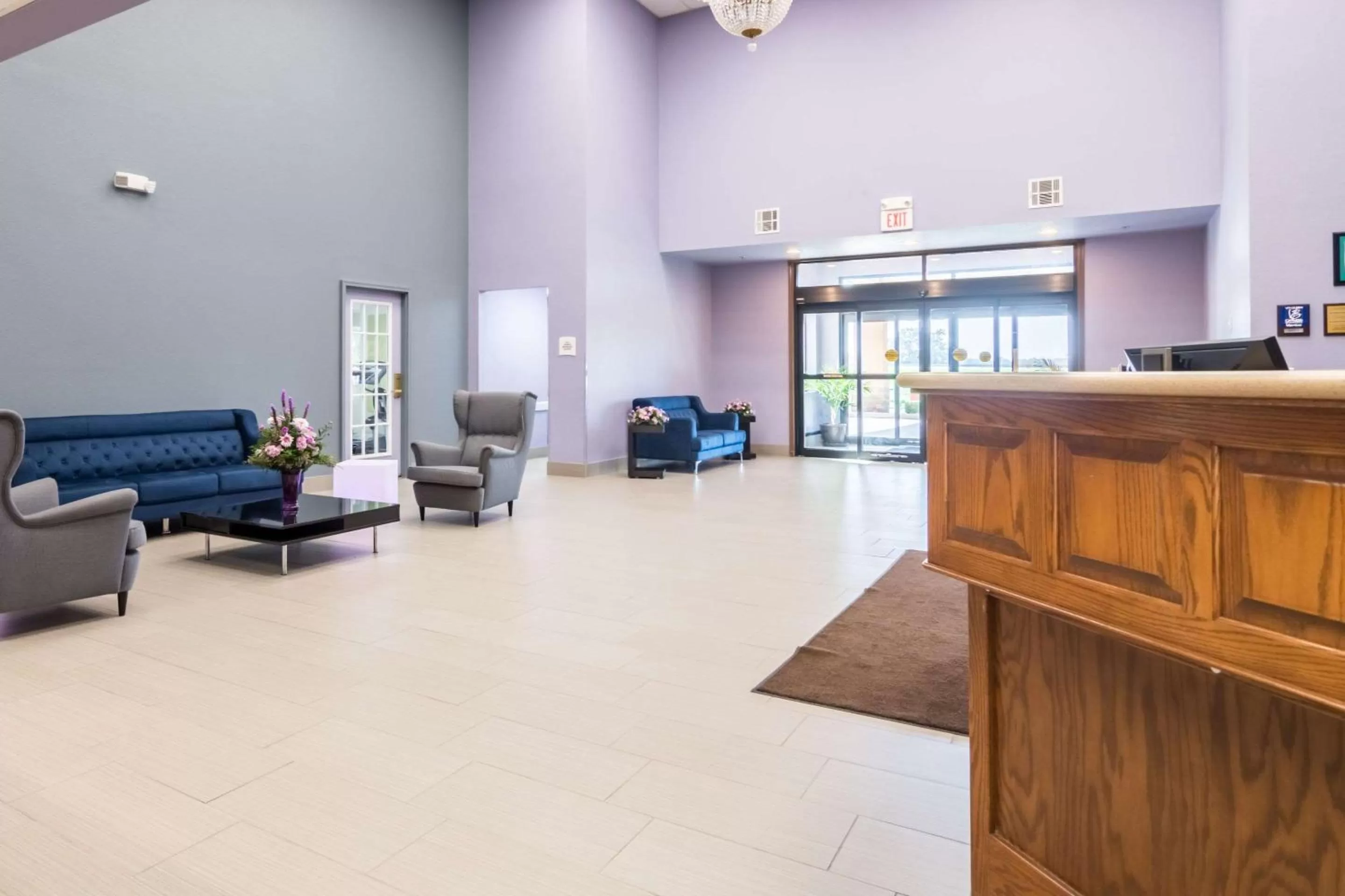 Lobby or reception in Quality Inn & Suites of Alma - Northeast from Fort Smith