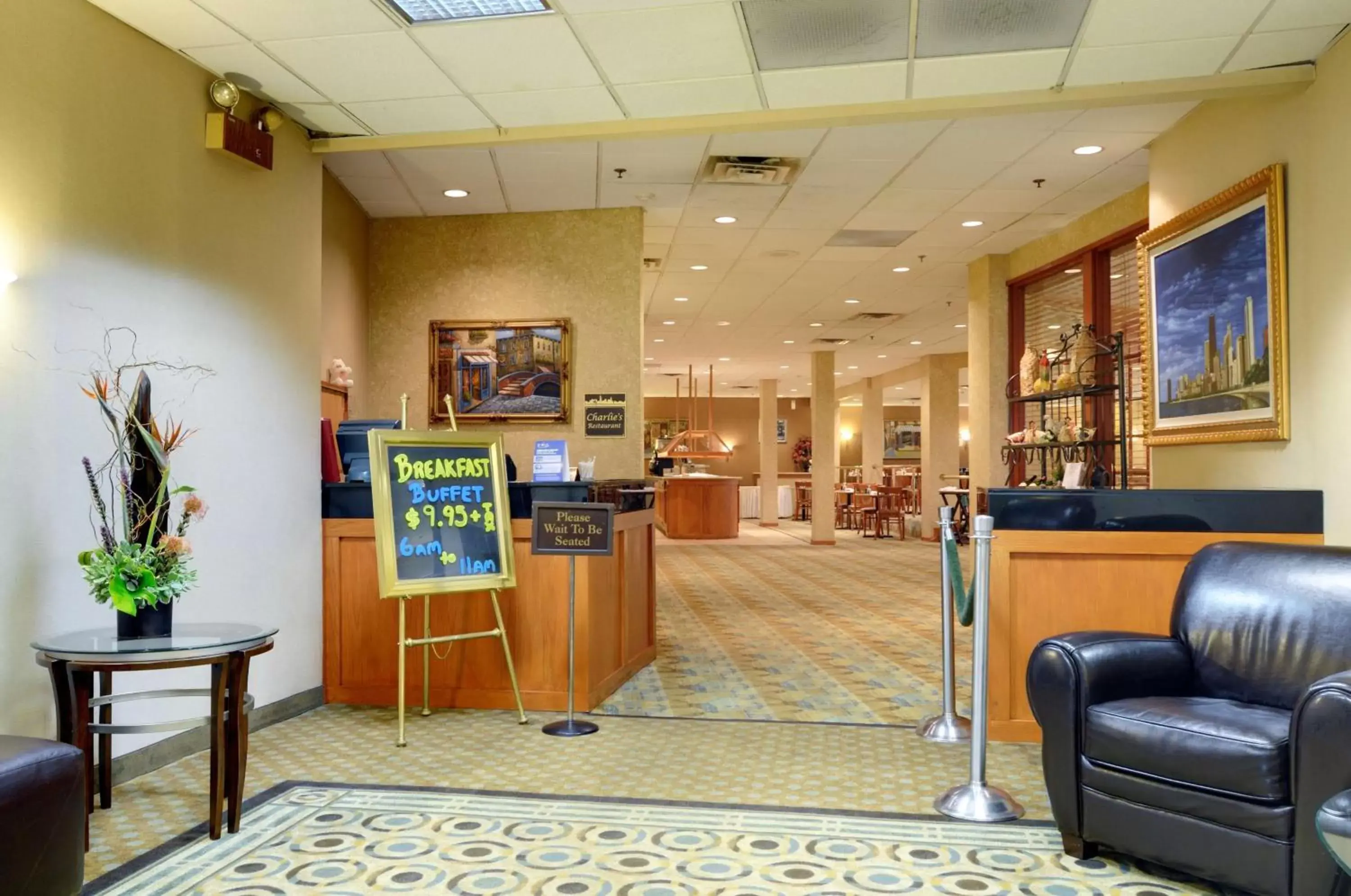 Restaurant/places to eat, Lobby/Reception in Best Western Plus Chicago Hillside