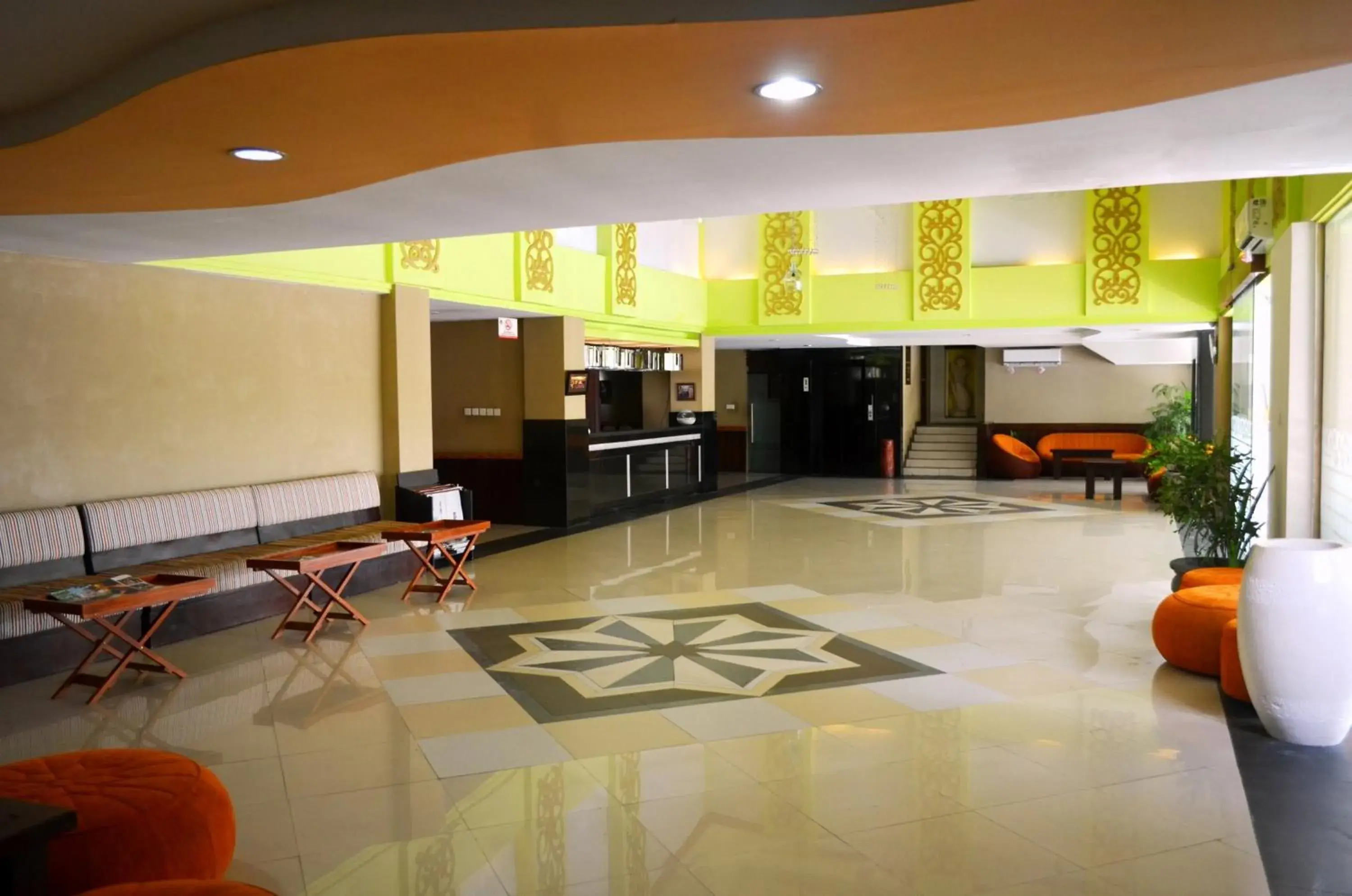 Lobby or reception, Lobby/Reception in Nirmala Hotel & Convention Centre