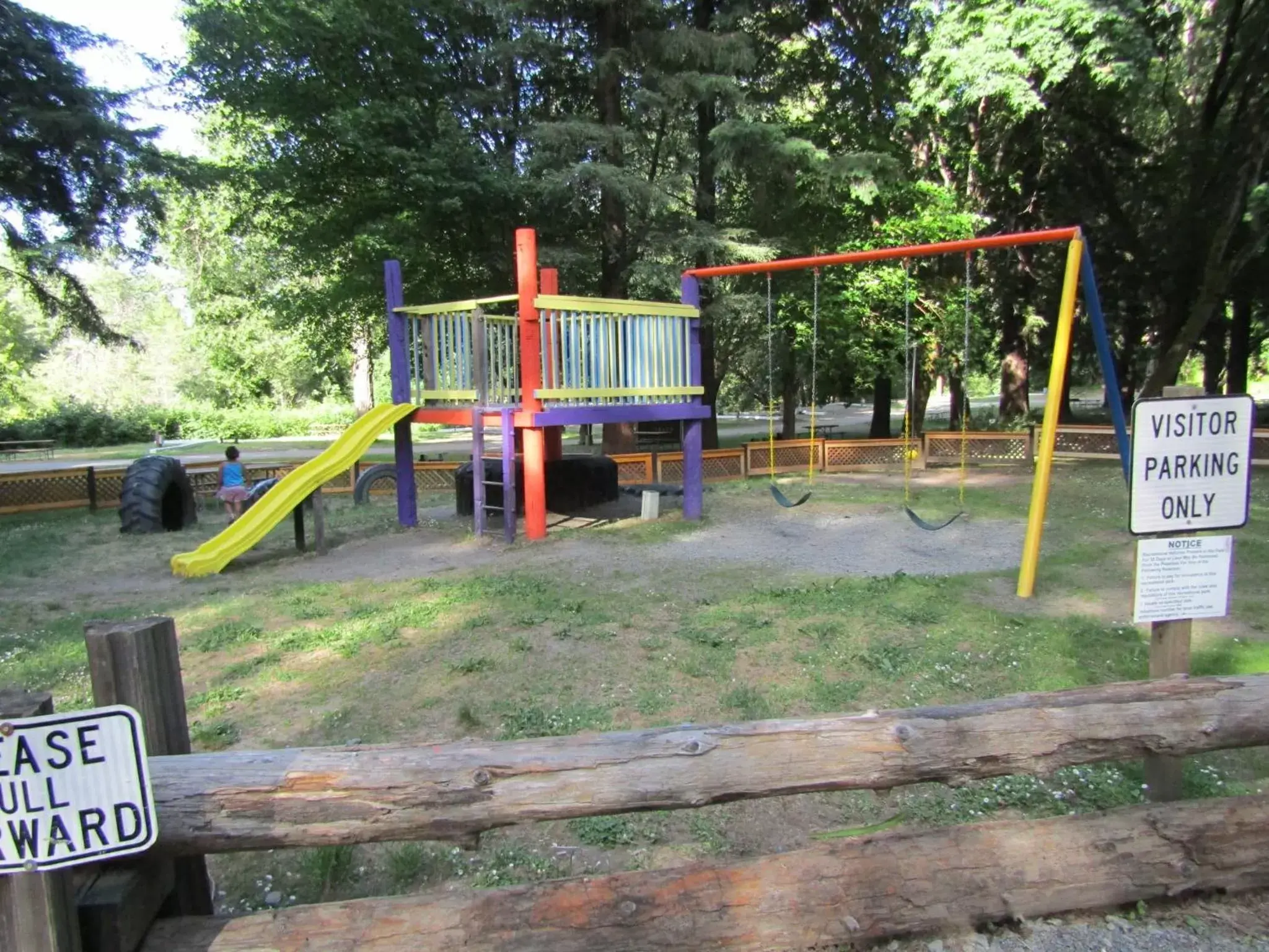 Children's Play Area in Dean Creek Resort