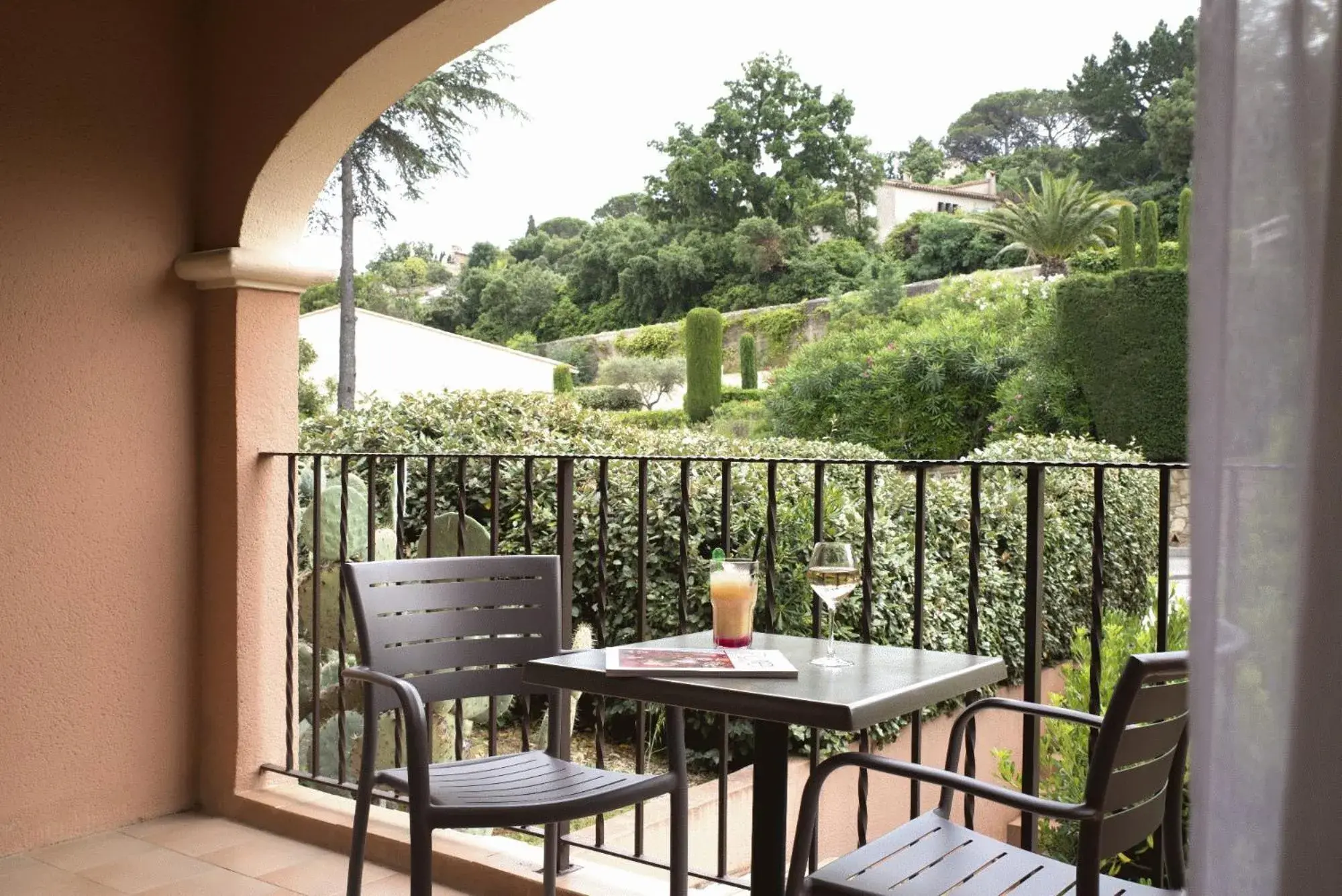 Balcony/Terrace in HÃ´tel Les Jardins De Sainte-Maxime