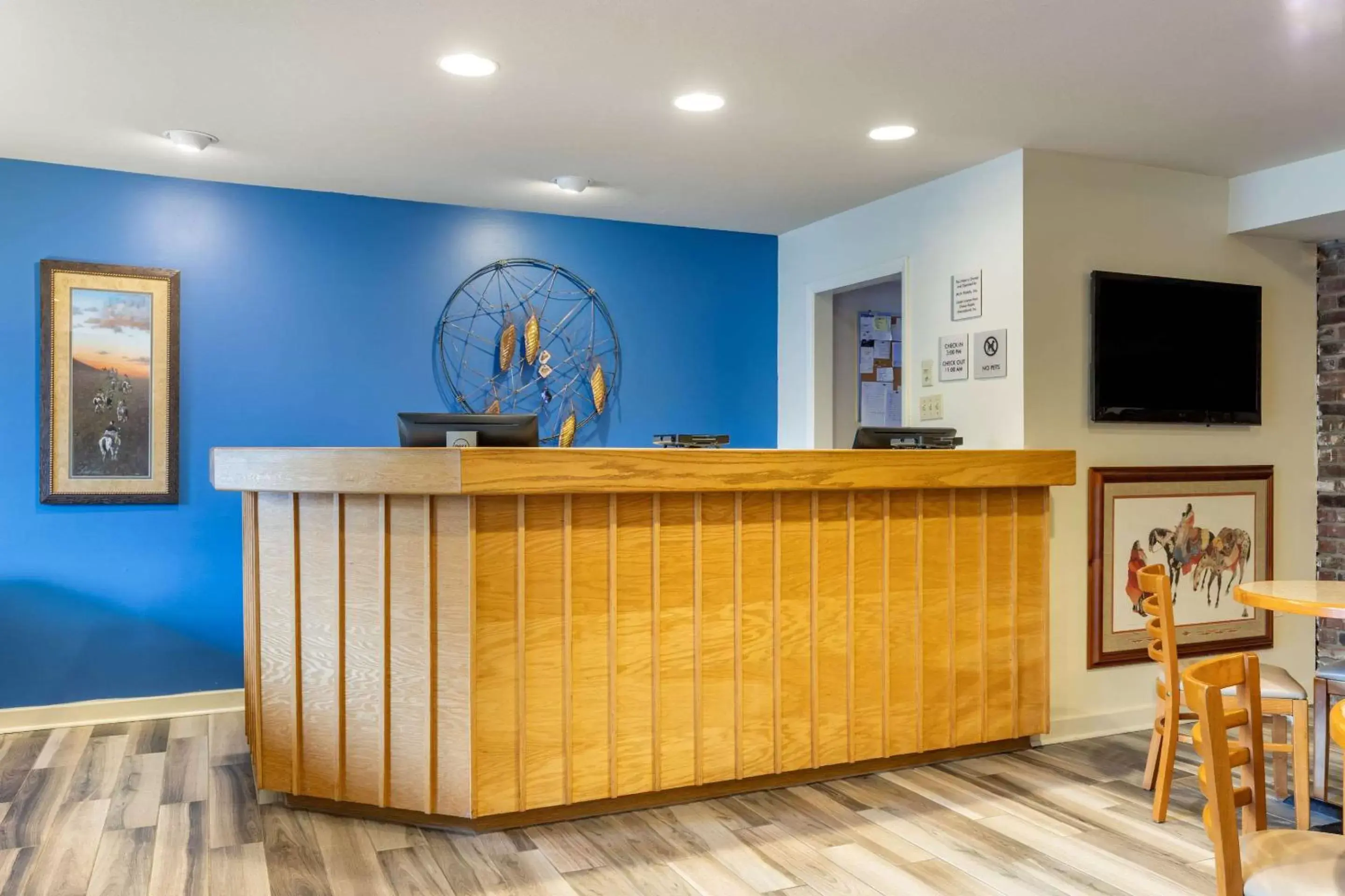 Lobby or reception in Econo Lodge Cherokee