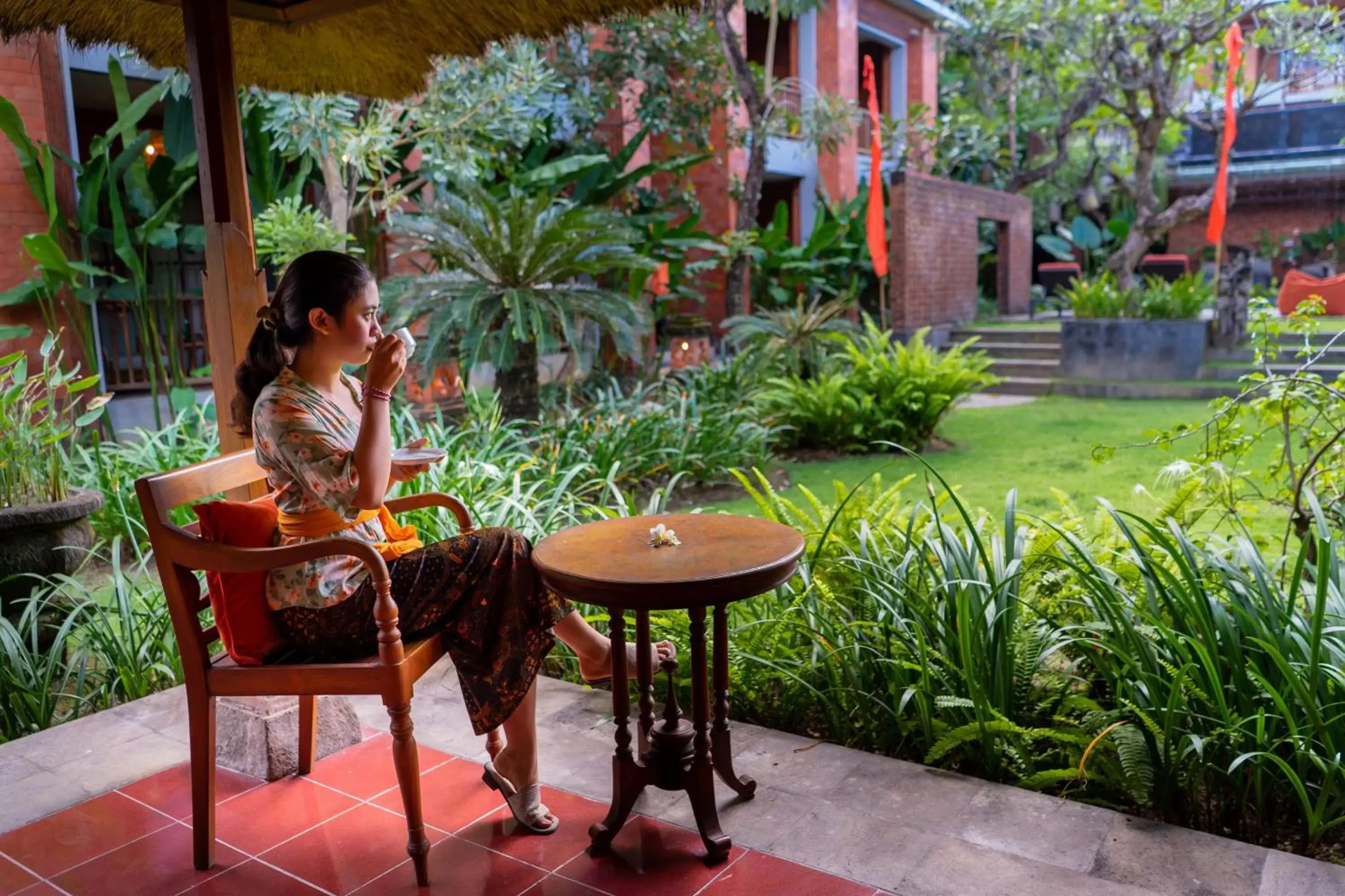 Coffee/tea facilities in Fourteen Roses Boutique Hotel, Kuta