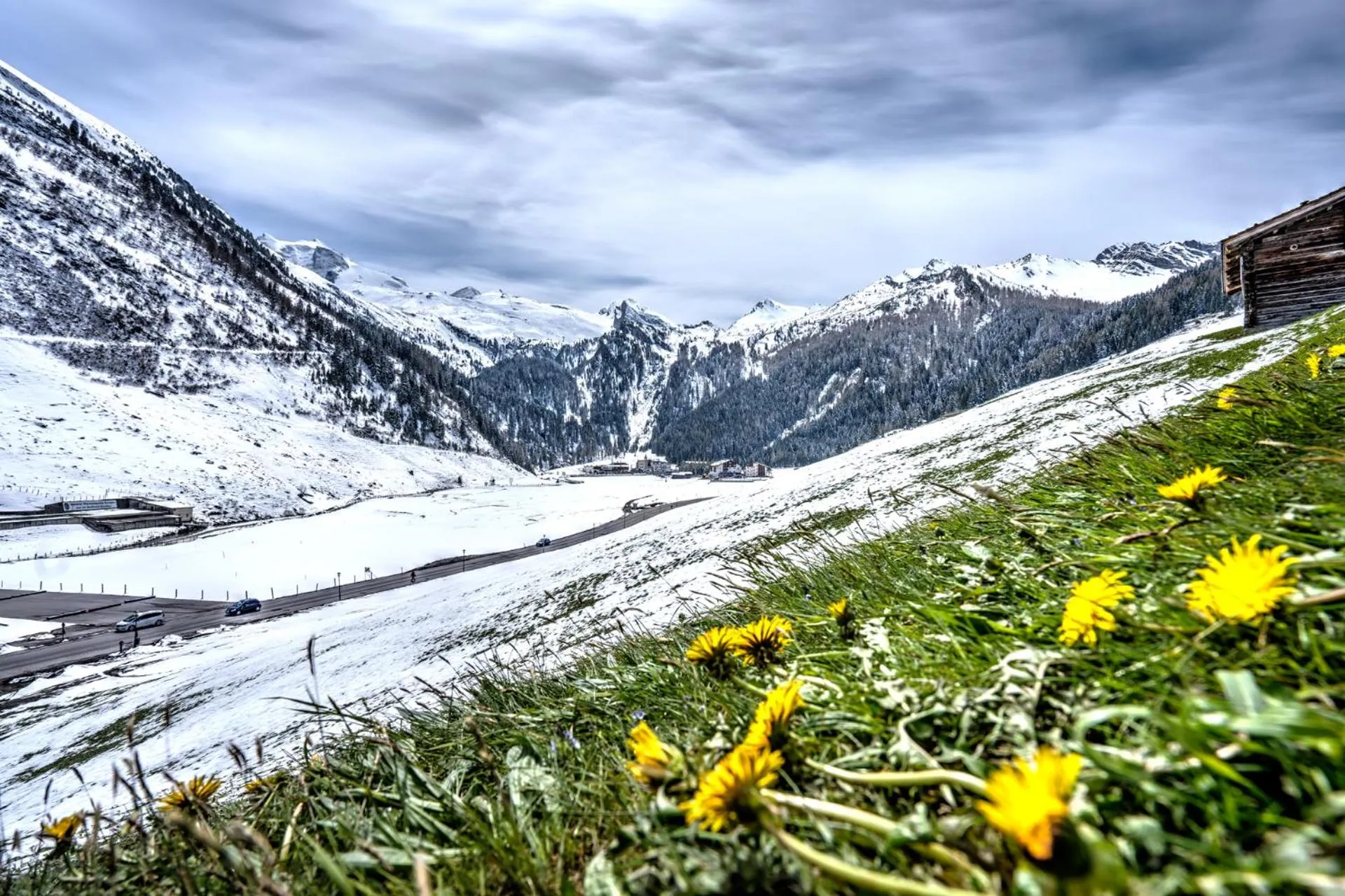 Natural landscape in Alpenbad Hotel Hohenhaus