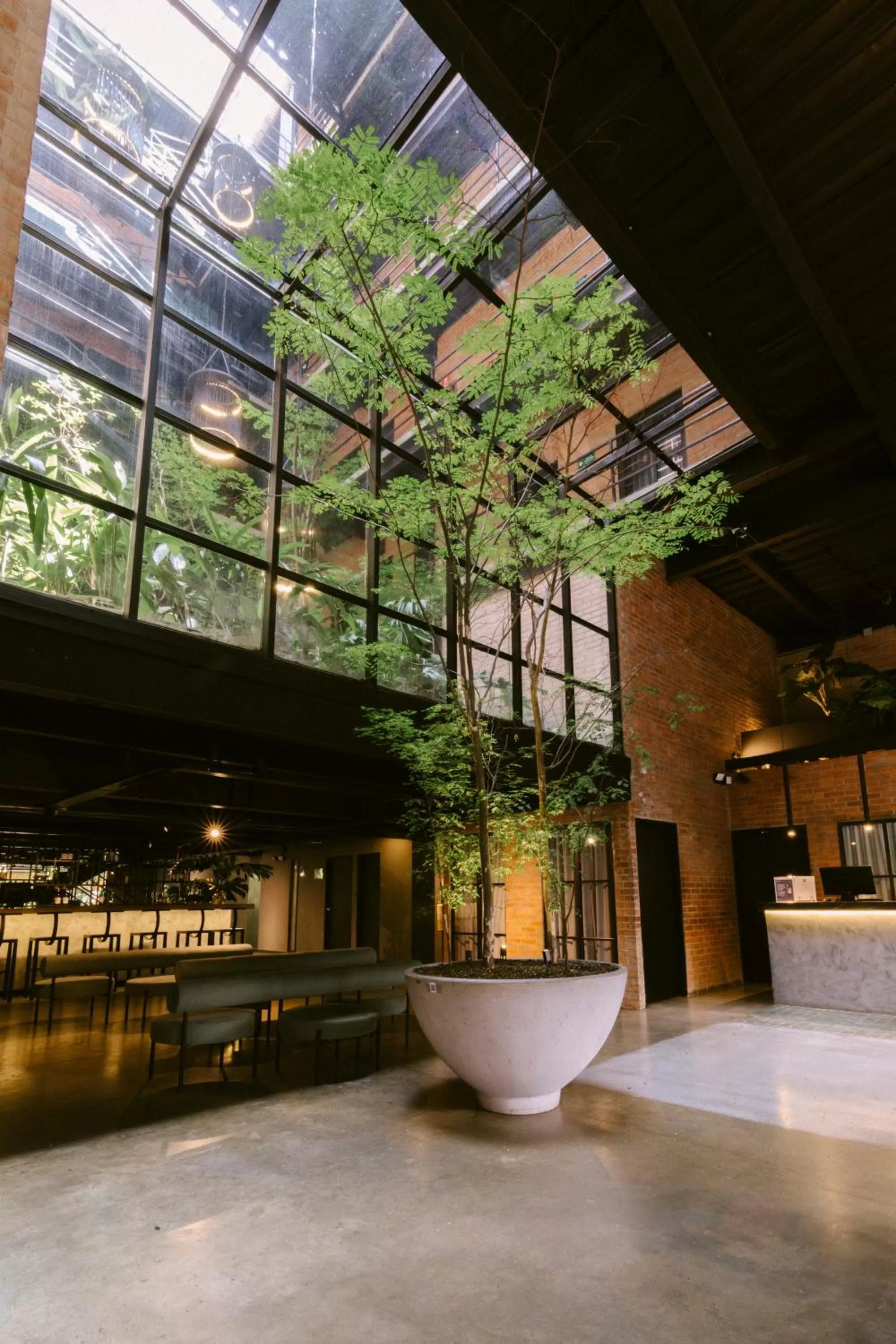 Lobby or reception in The Art Hotel Medellin