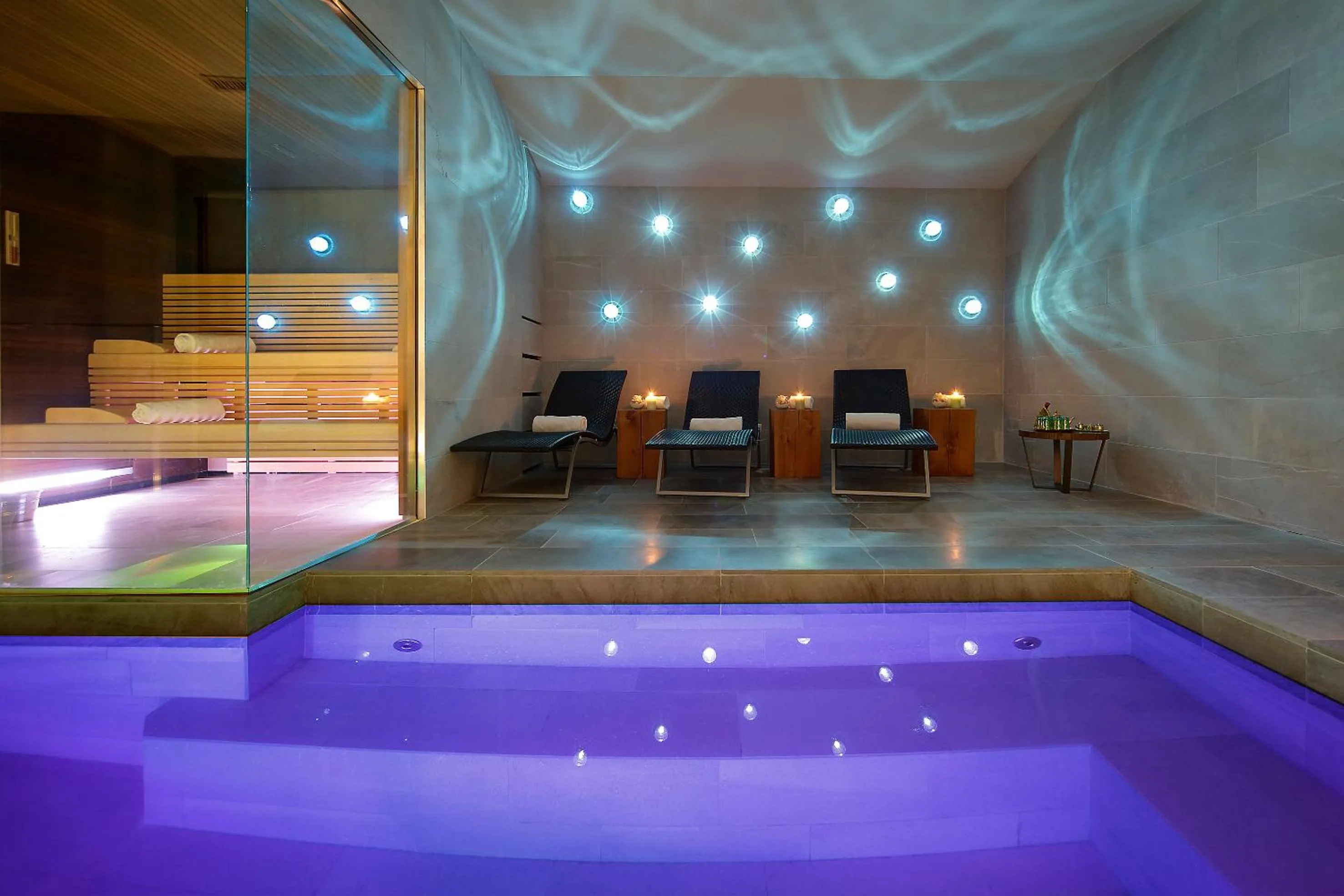 Sauna in Grand Hotel Campione