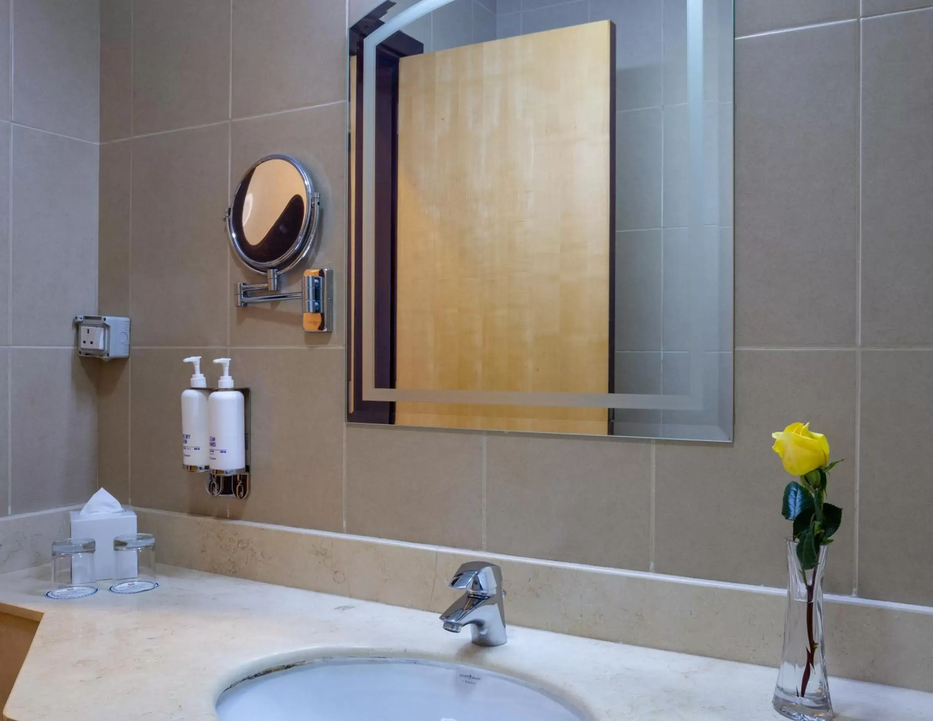 Shower, Bathroom in Kingsgate Hotel Doha by Millennium Hotels.