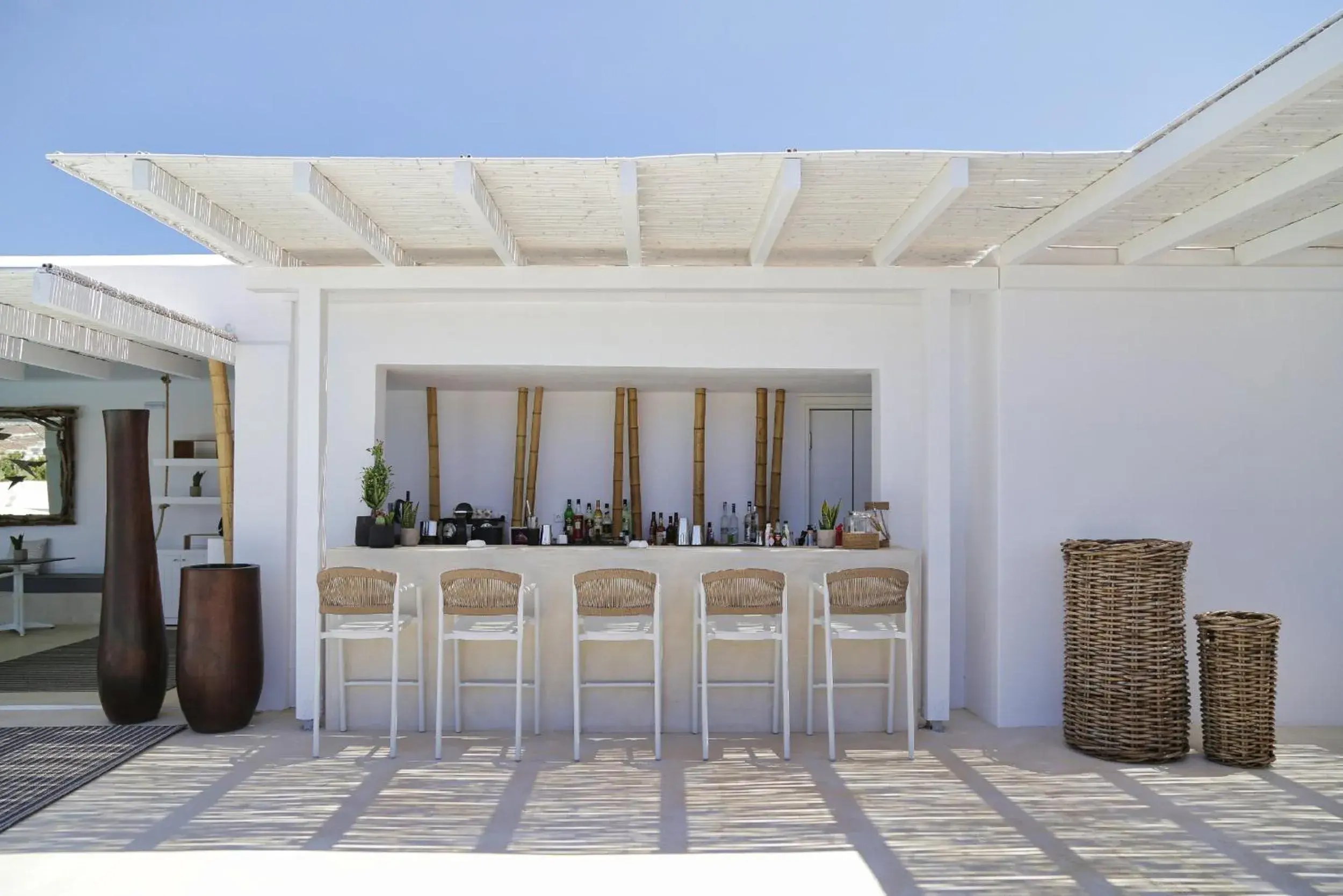 Lounge or bar in Livin Mykonos Hotel