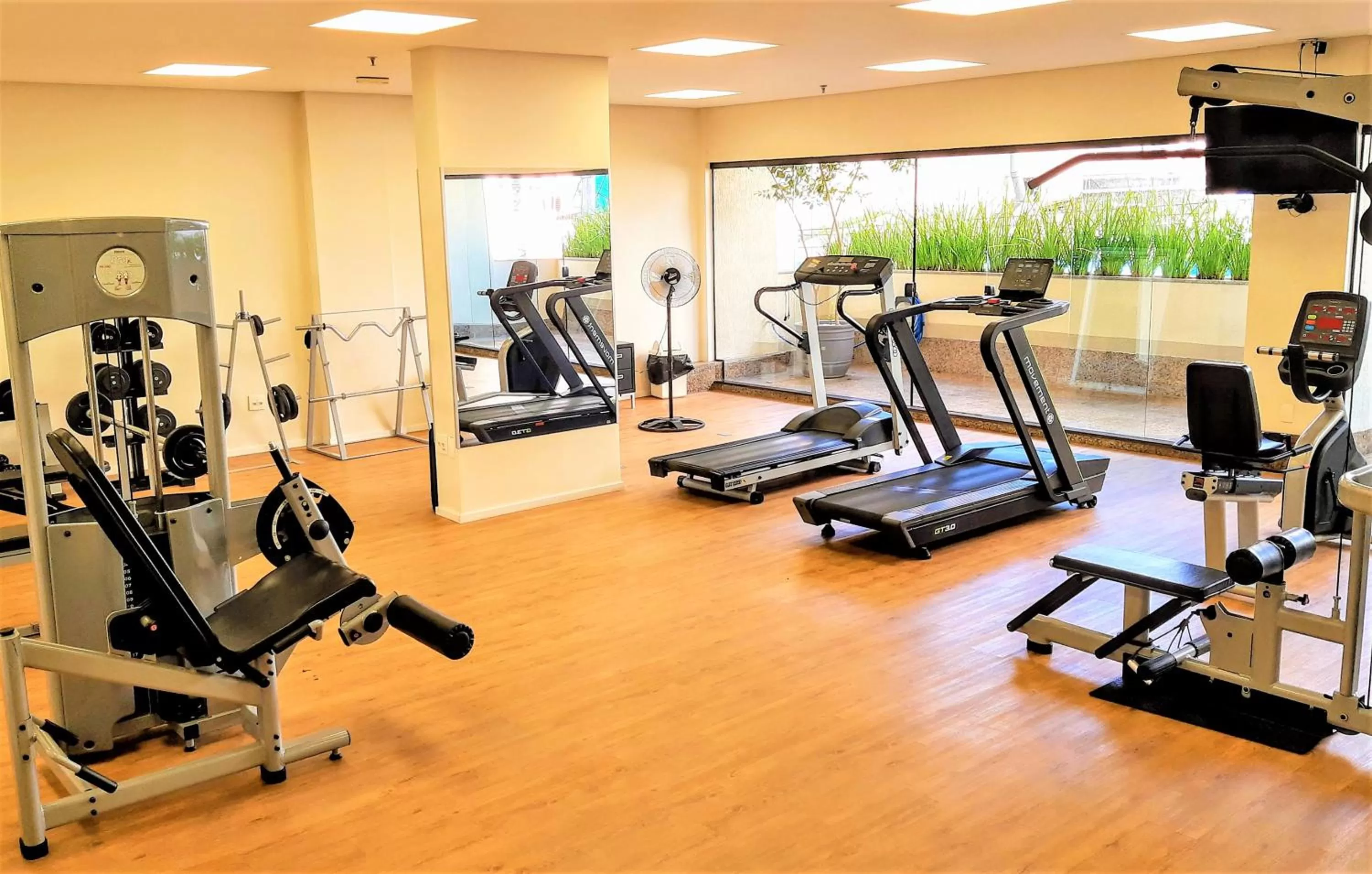 Fitness centre/facilities in Cardum Hotel