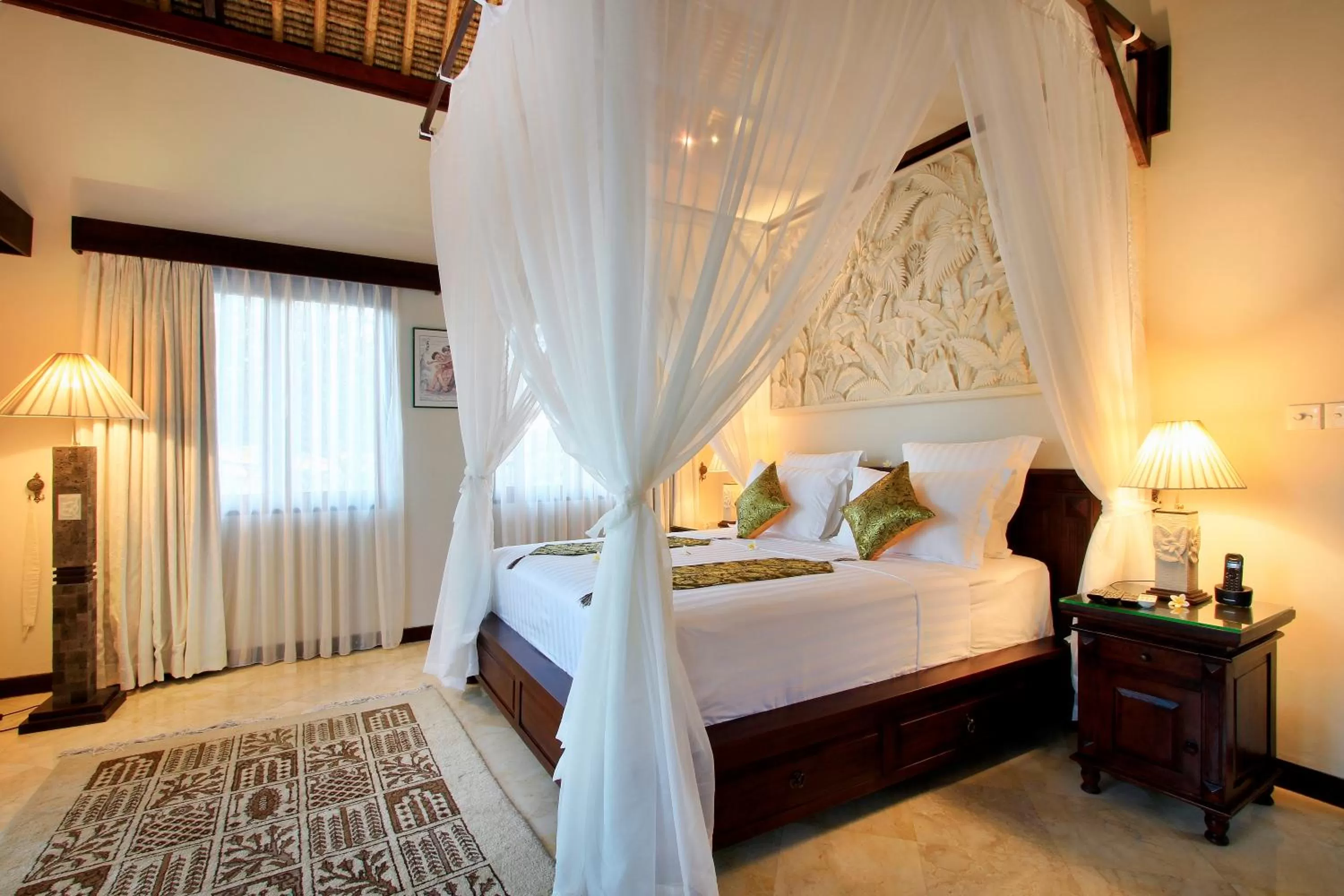 Natural landscape, Bed in Manzelejepun Villa & Pavilion