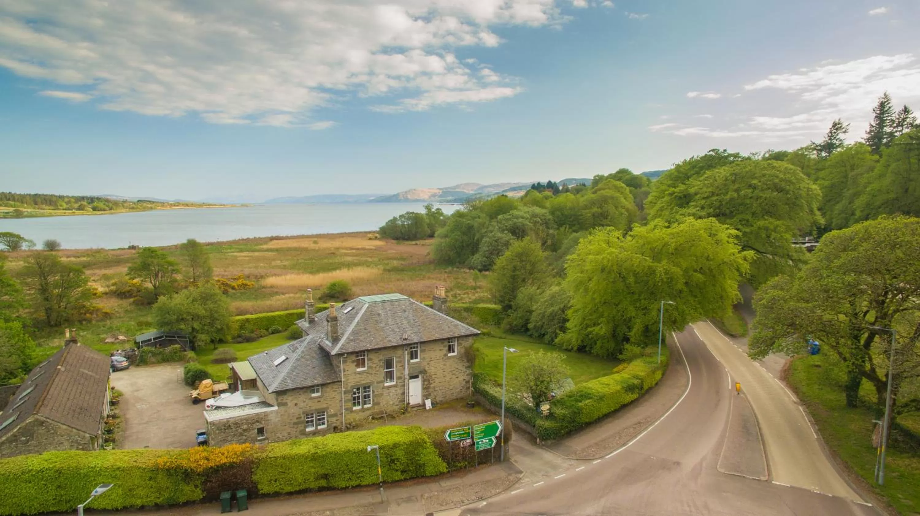 Property building, Bird's-eye View in The Corran