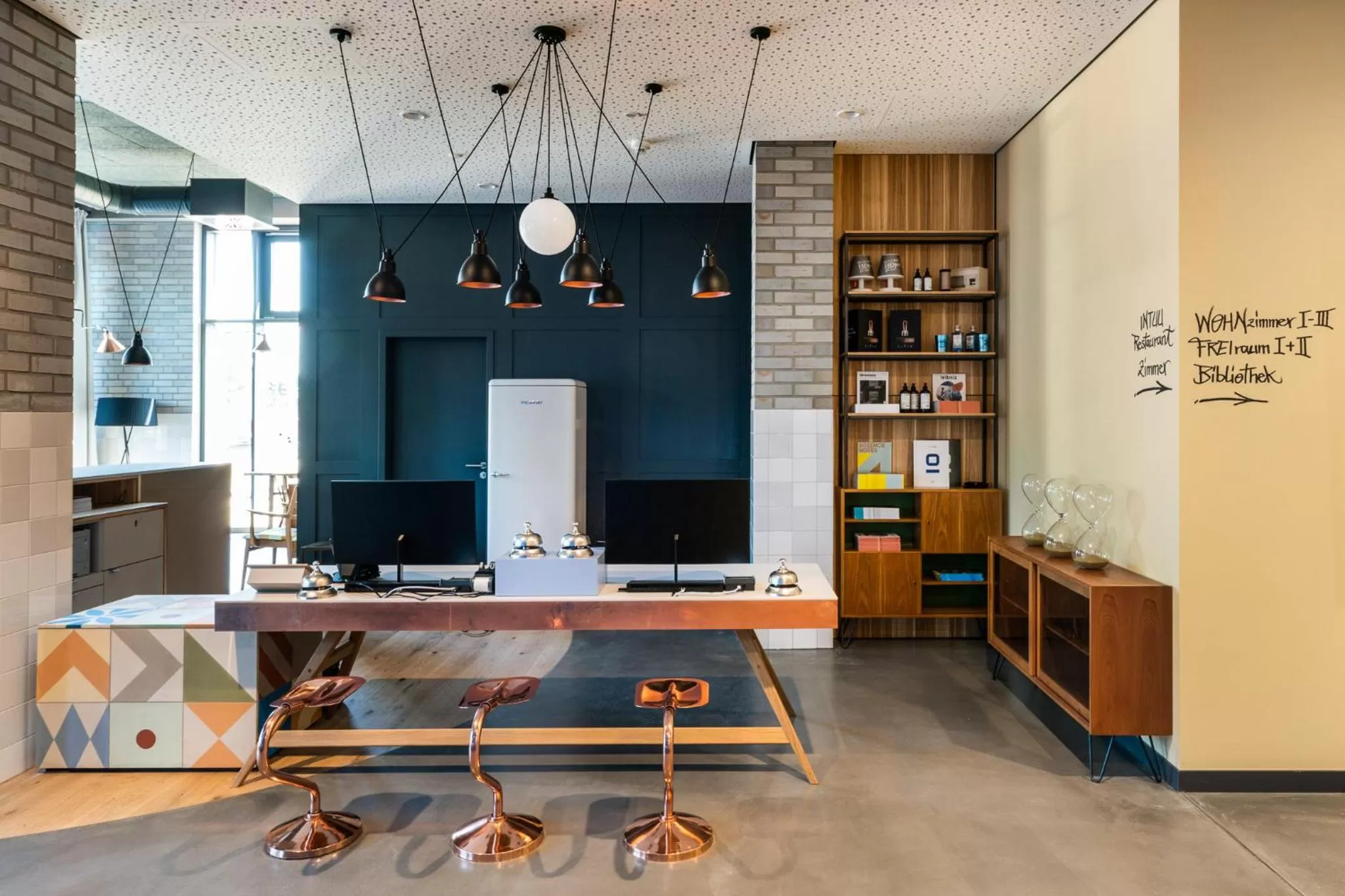 Lobby or reception in FREIgeist Göttingen Innenstadt, A Member of Design Hotels