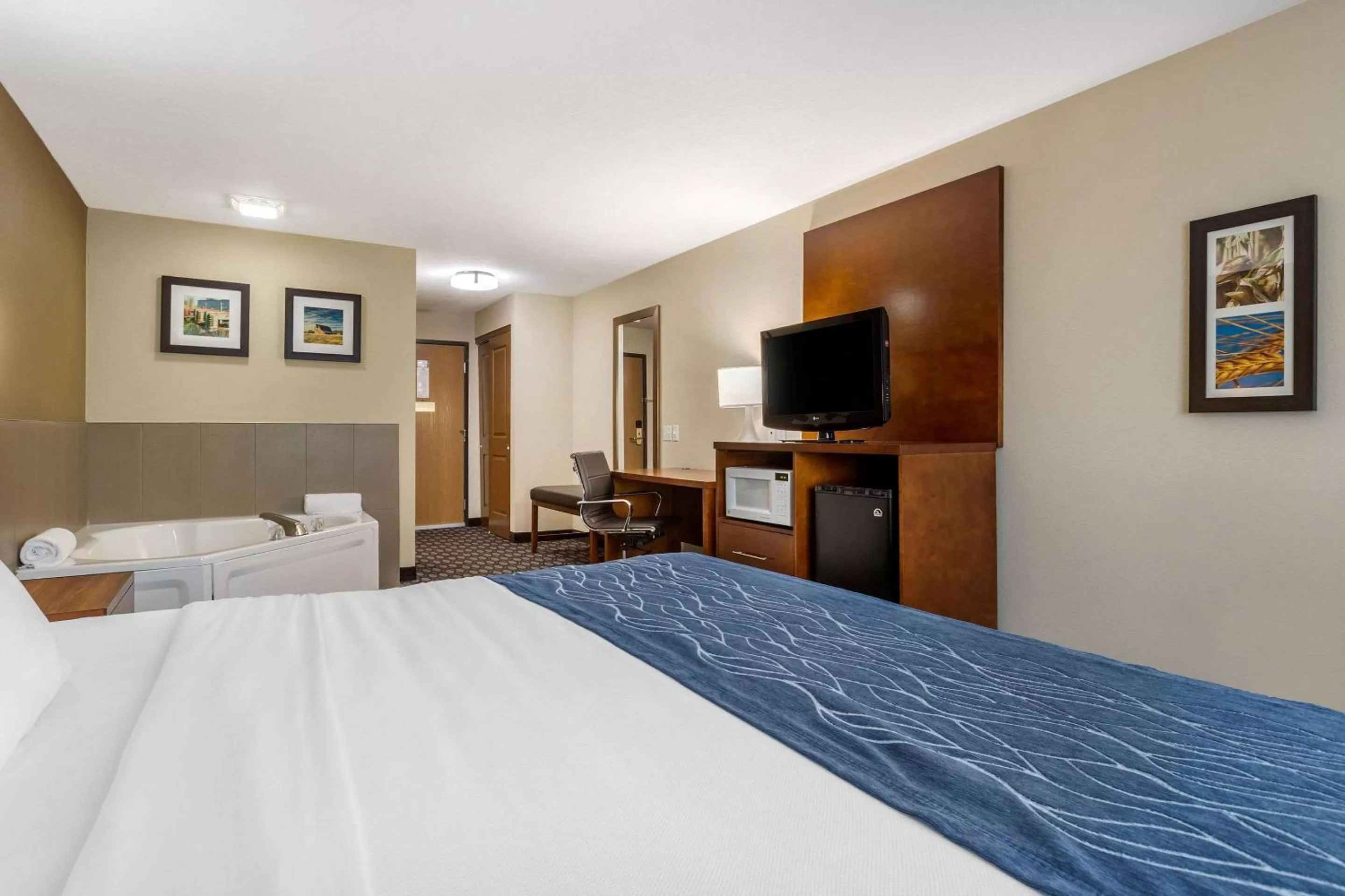 Photo of the whole room, Bed in Comfort Inn