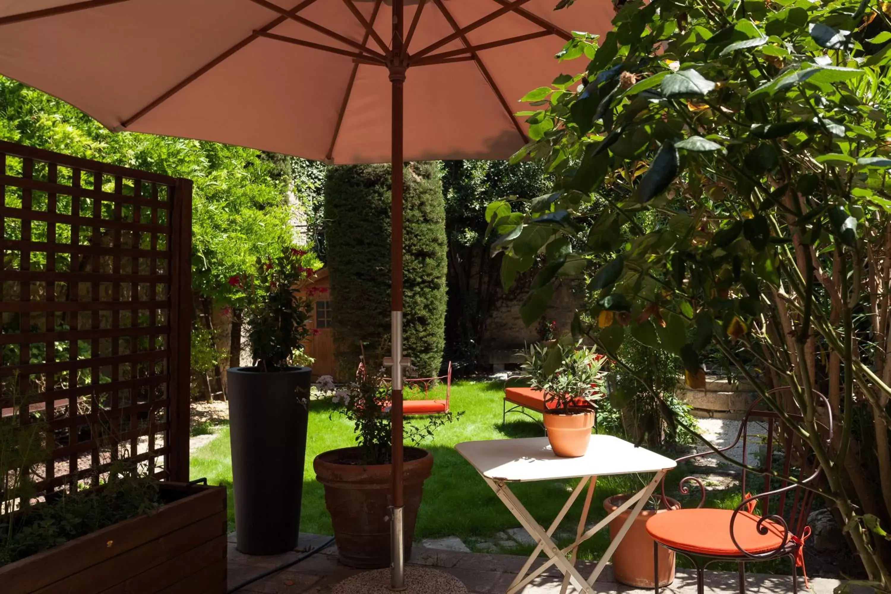 Garden in Hotel De L'Atelier