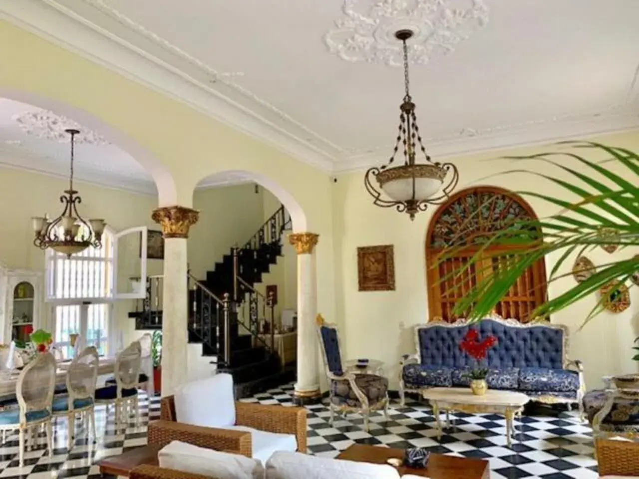 Lobby or reception in Hotel Boutique Castillo Ines Maria