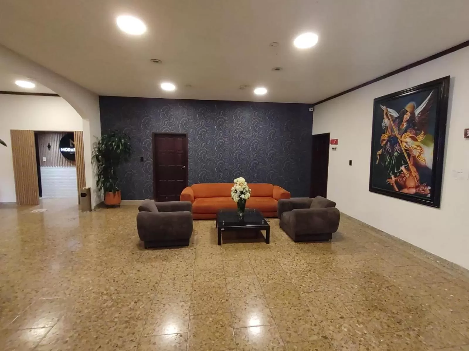 Living room, Lobby/Reception in Hotel Morasurco