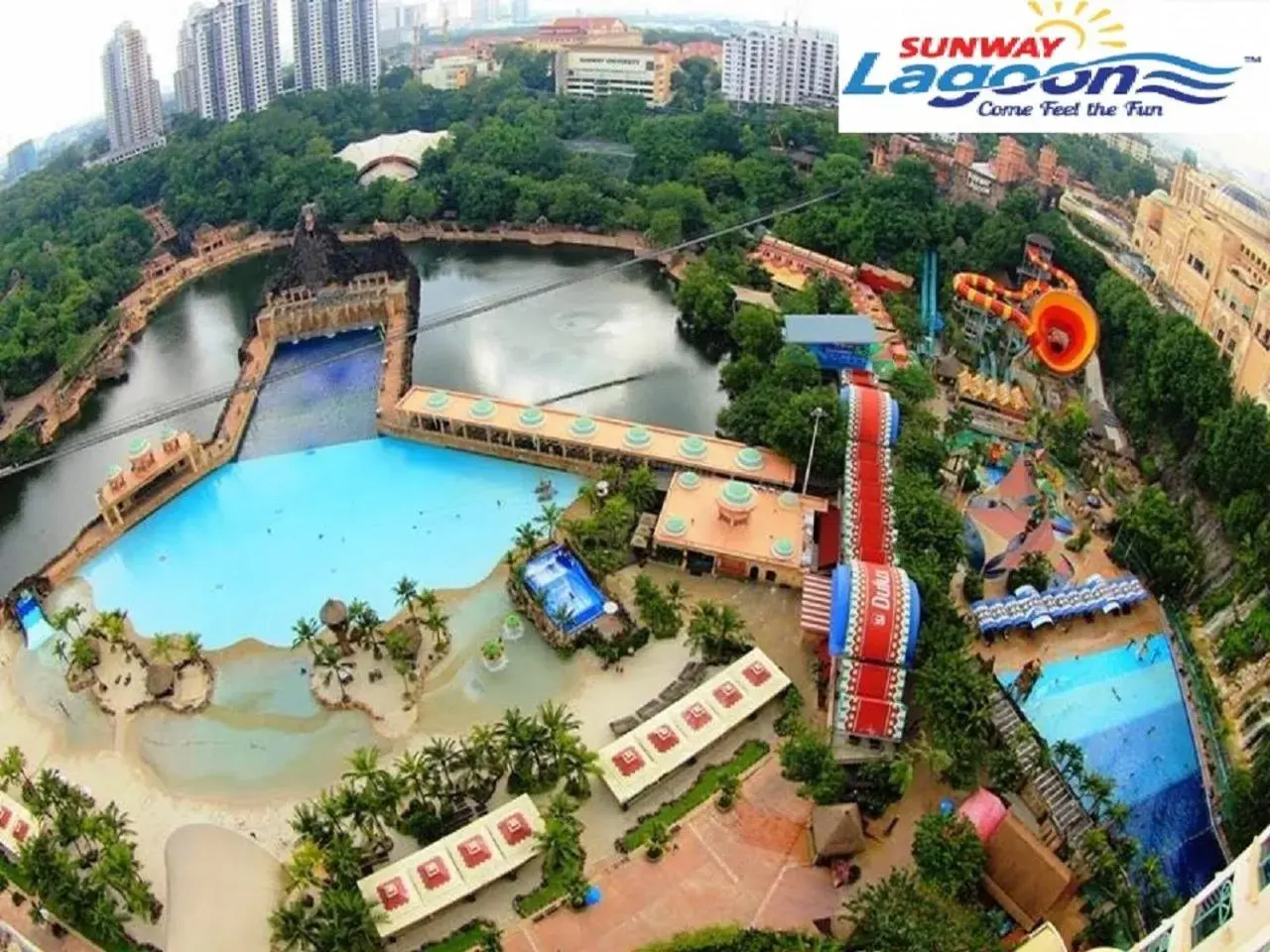 Children play ground, Bird's-eye View in MY SJ HOTEL