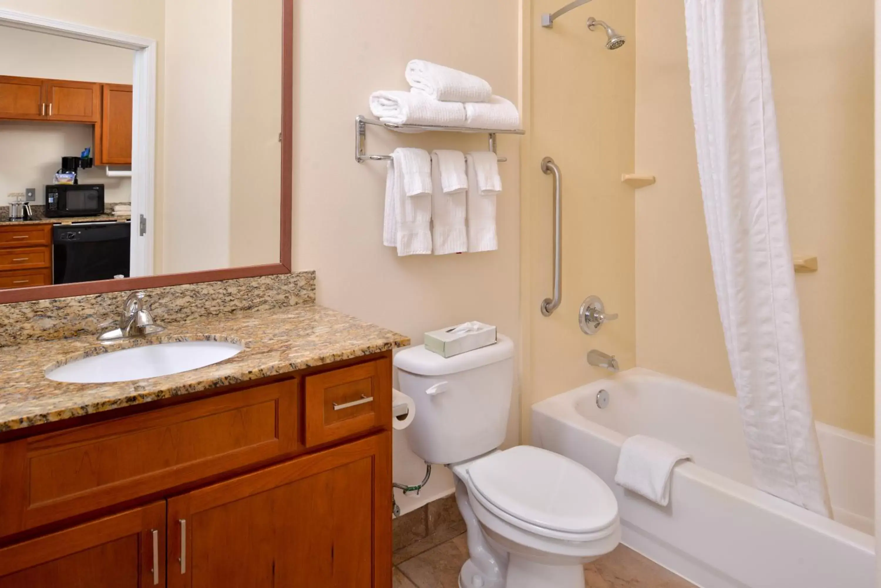 Bathroom in Candlewood Suites Abilene, an IHG Hotel