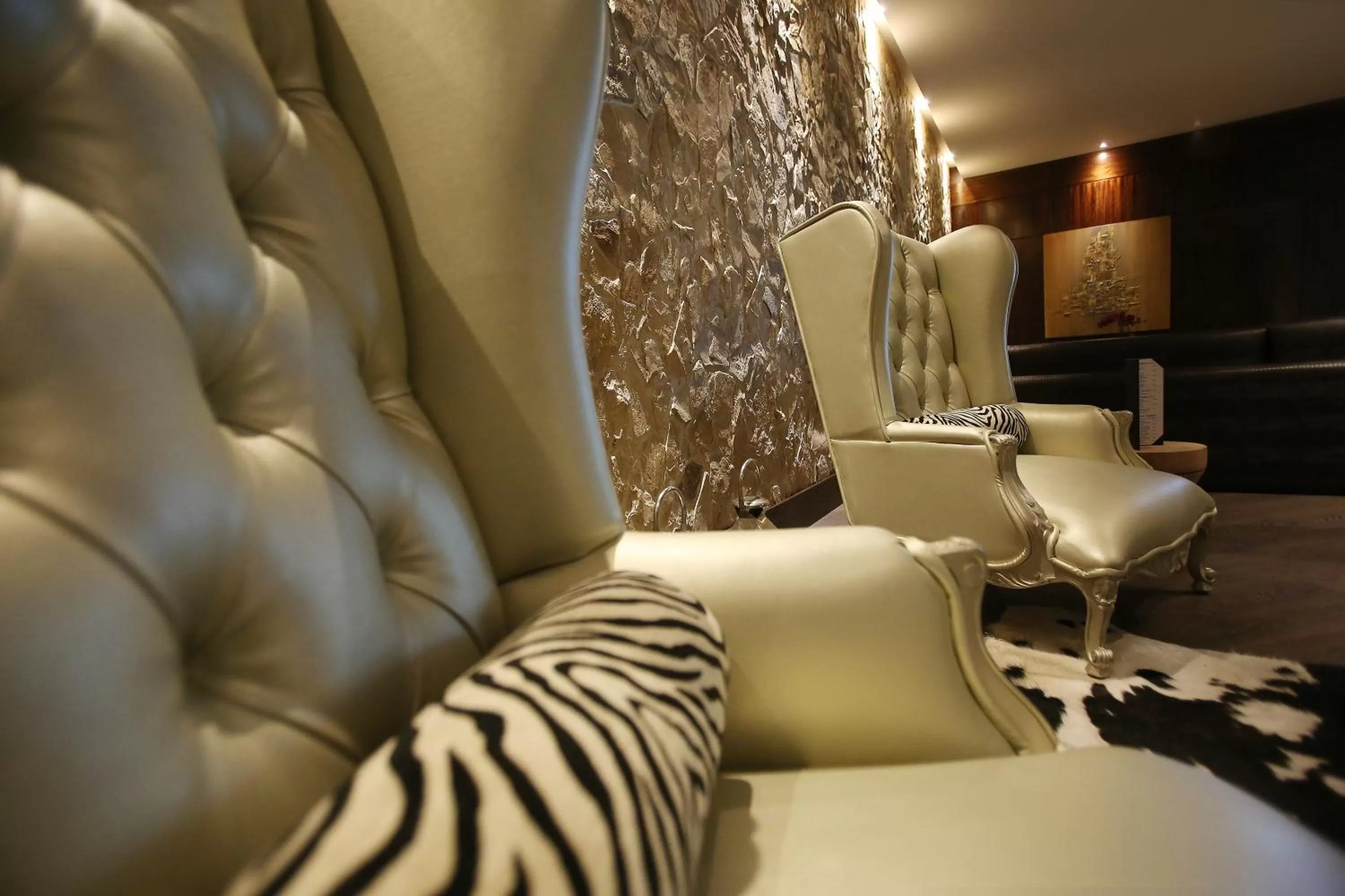 Lobby or reception in Hotel Reina Isabel