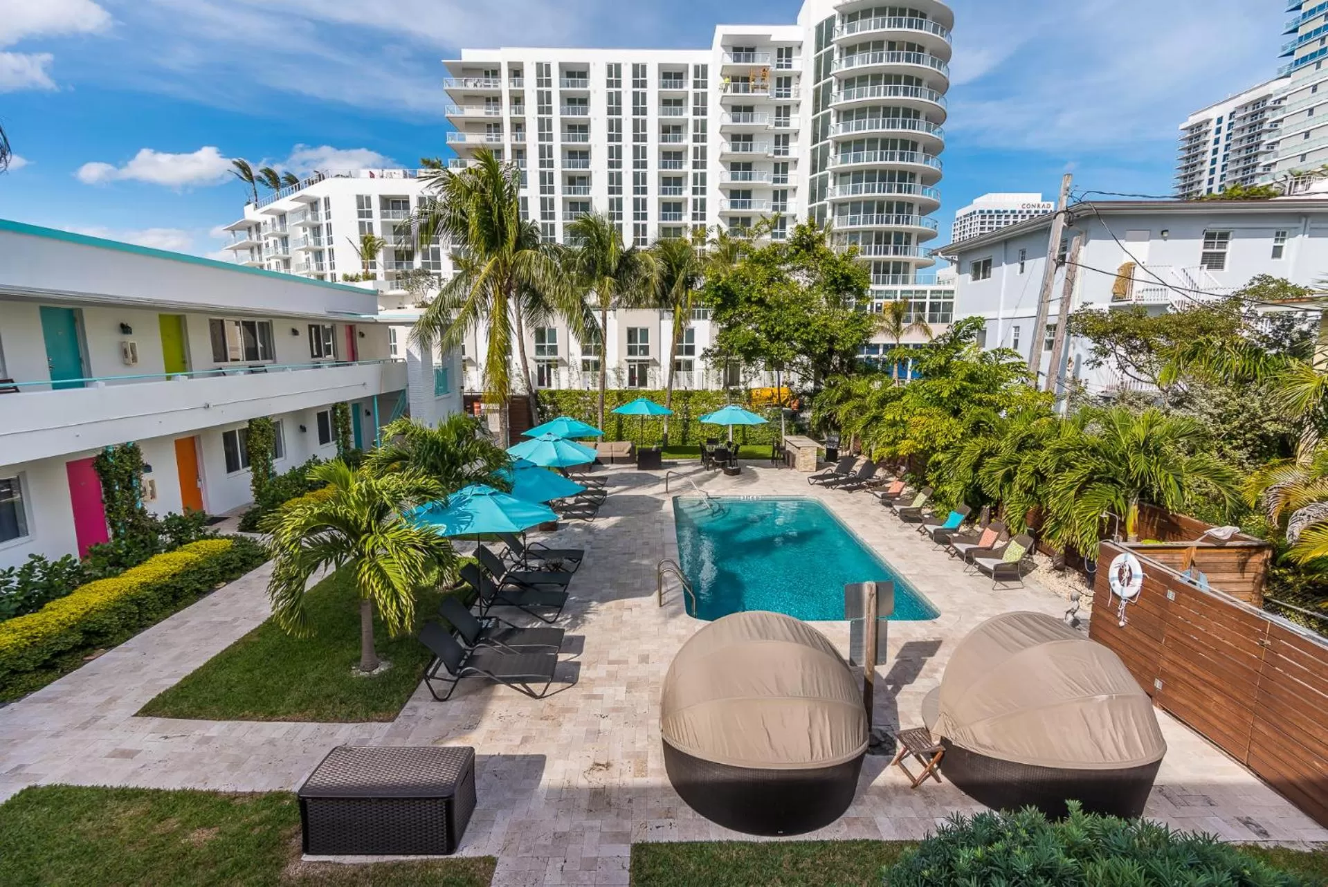 Bird's eye view in Nobleton Hotel