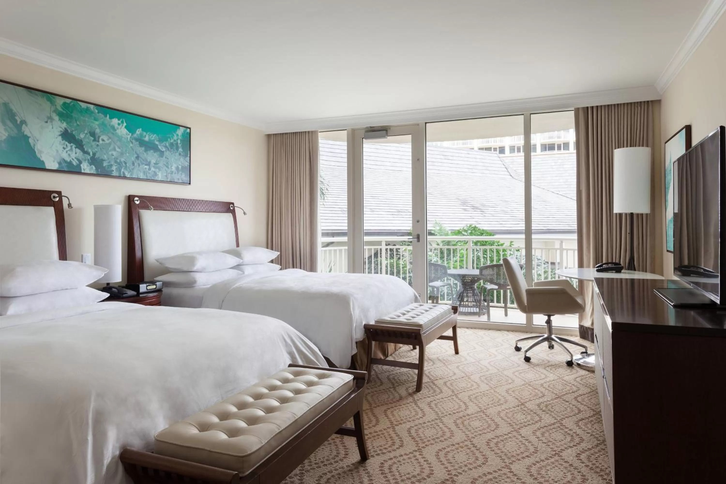 Photo of the whole room, Bed in JW Marriott Marco Island Beach Resort