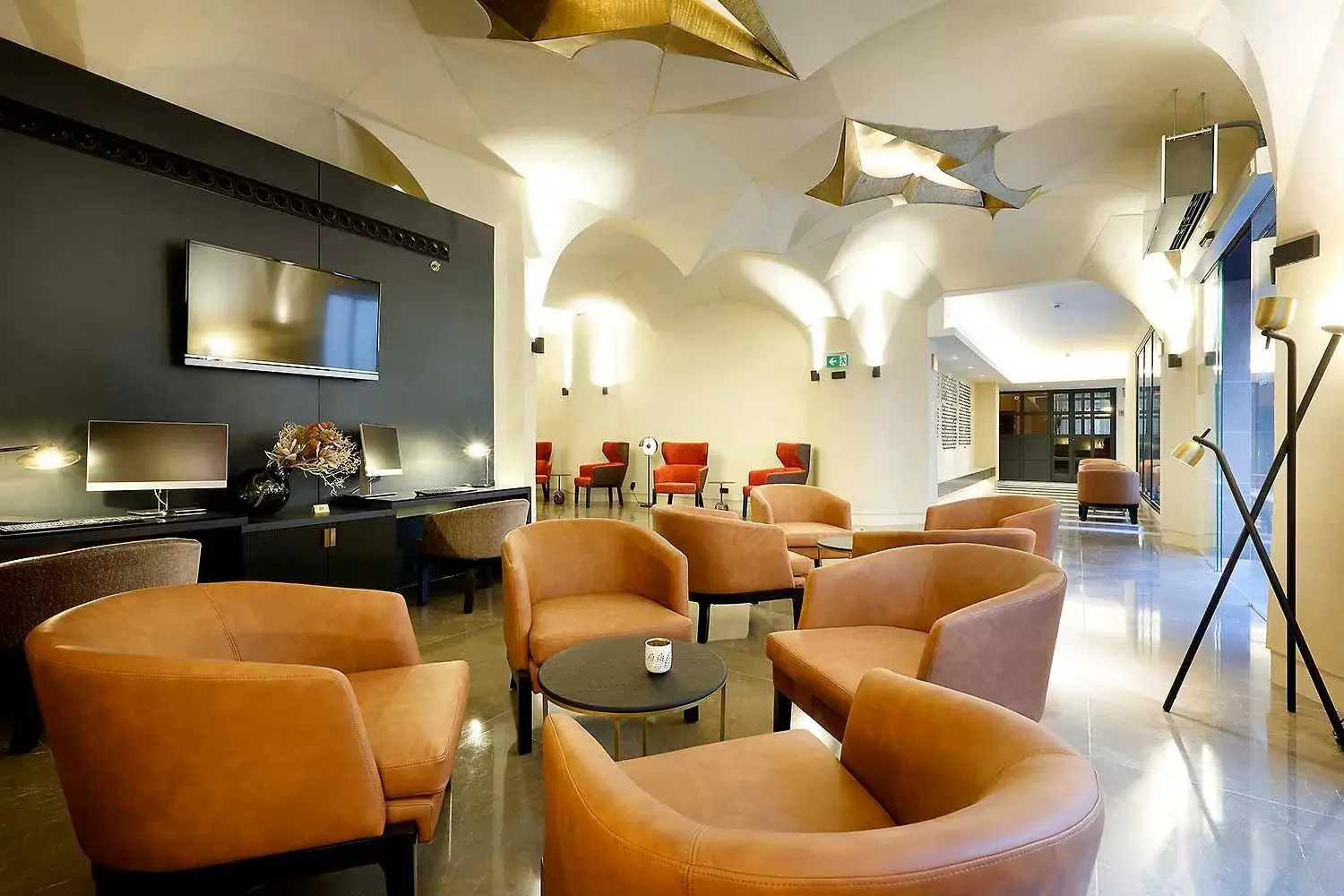 Lobby or reception, Lounge/Bar in Áurea Catedral by Eurostars Hotel Company