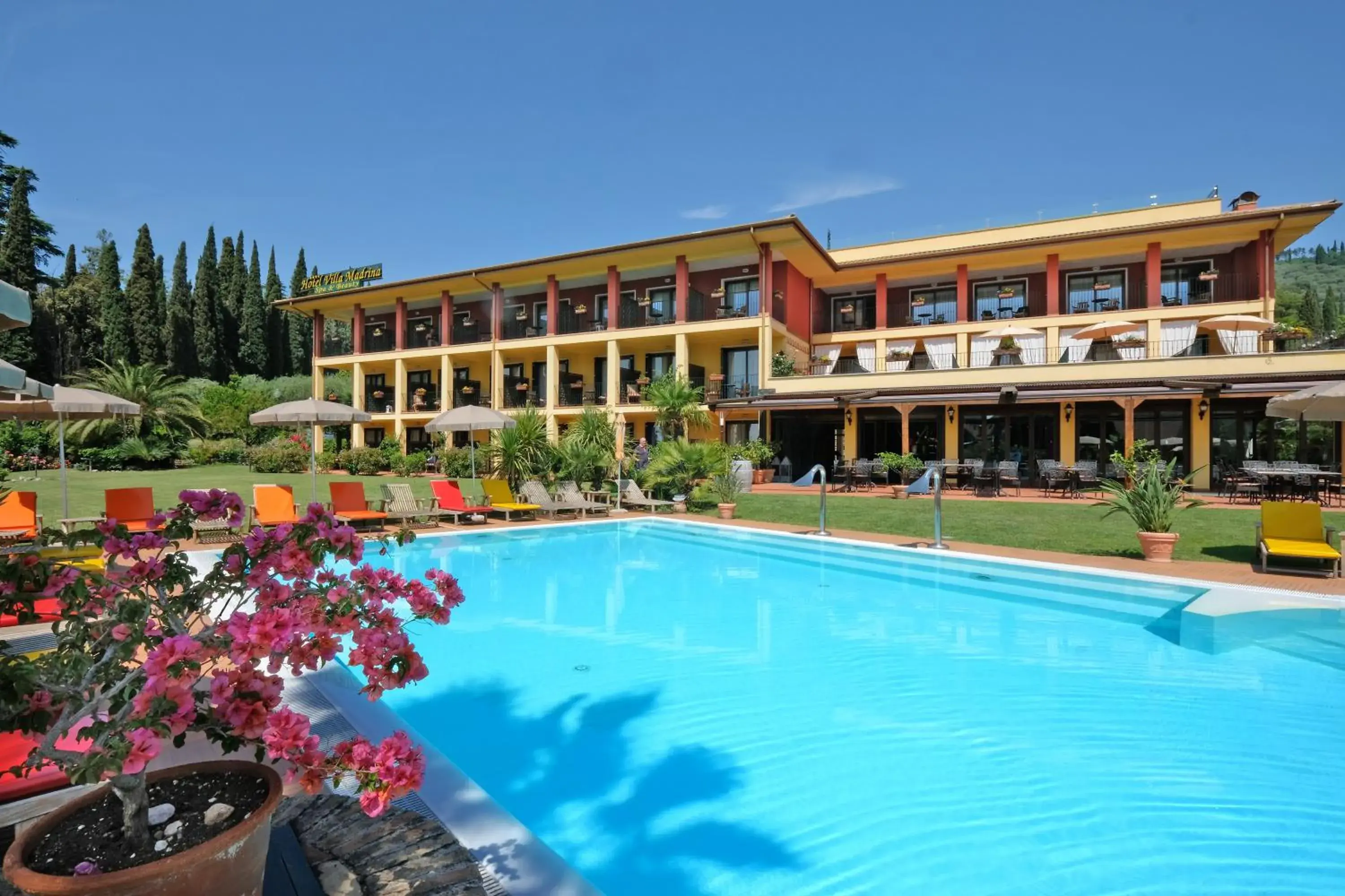 Swimming Pool in Villa Madrina Wellness Resort Hotel