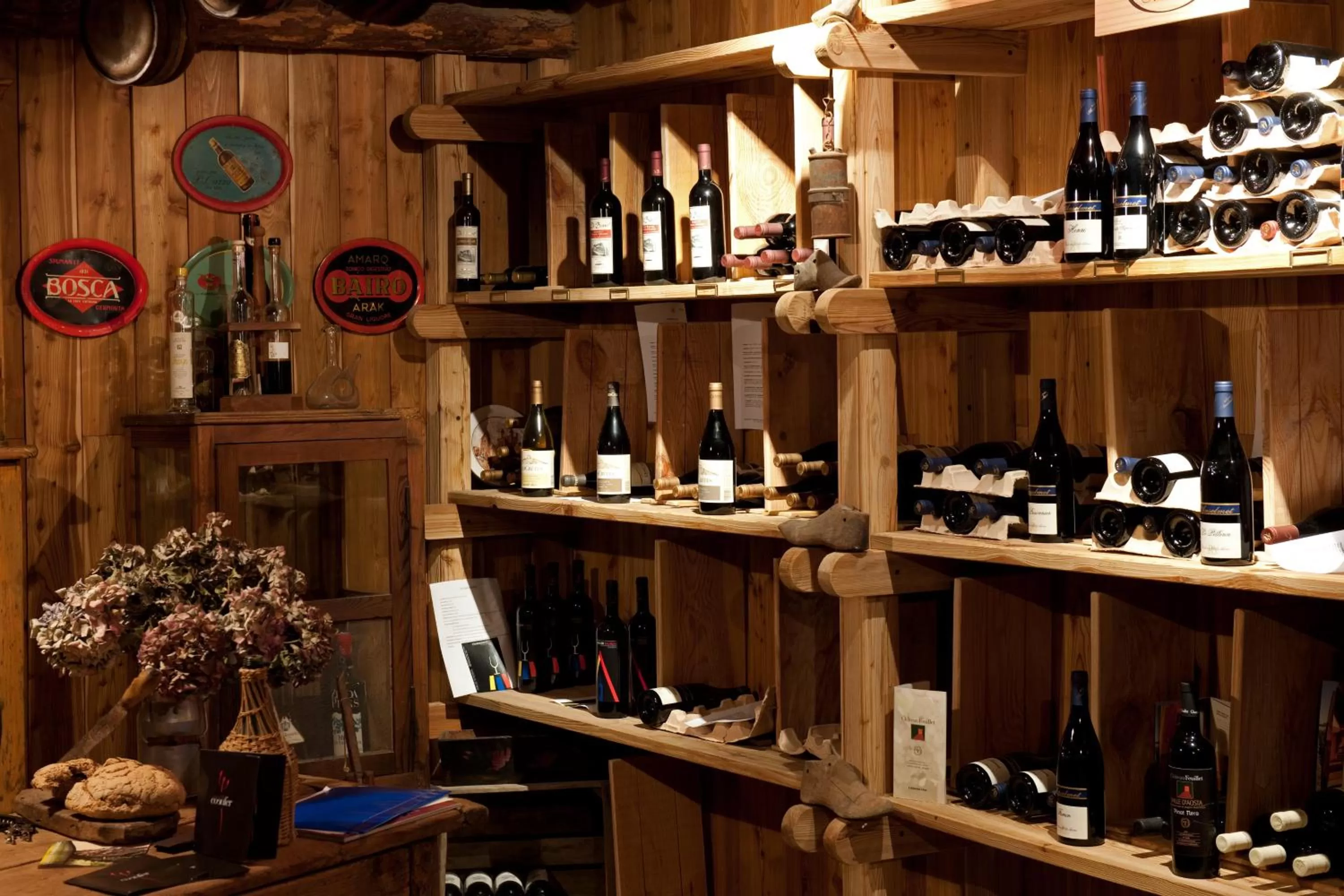 Alcoholic drinks in Hotel Chalet La Meridiana