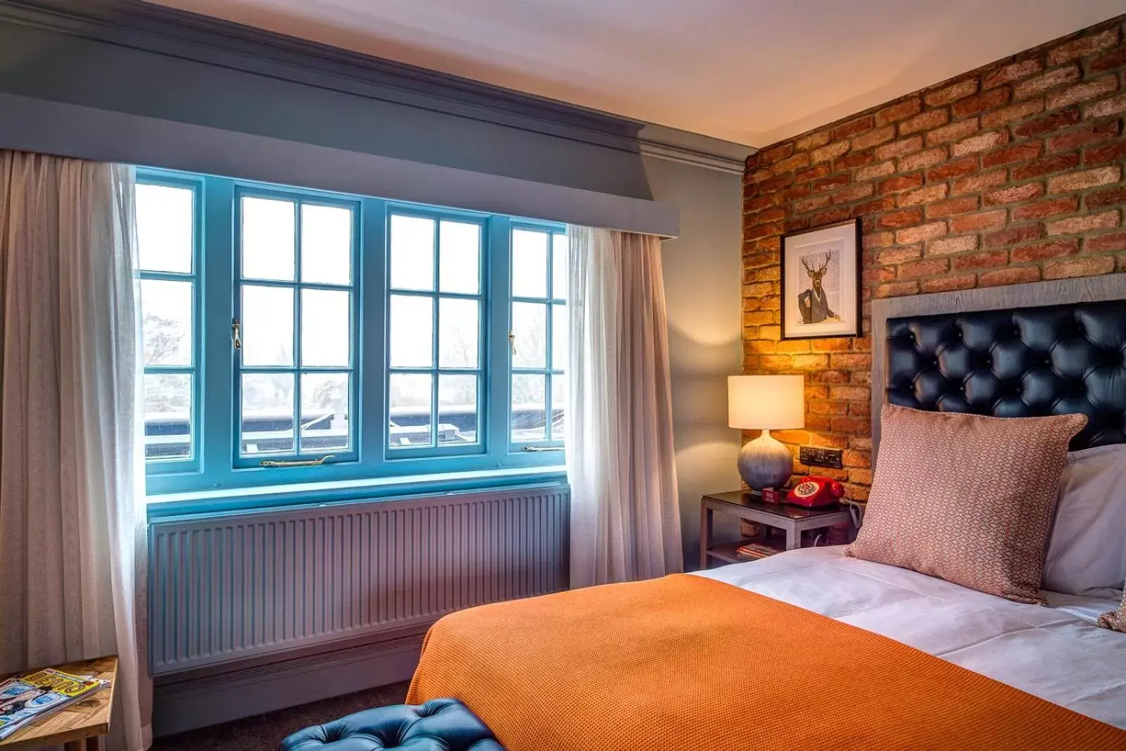 Bathroom, Bed in The Great House At Sonning