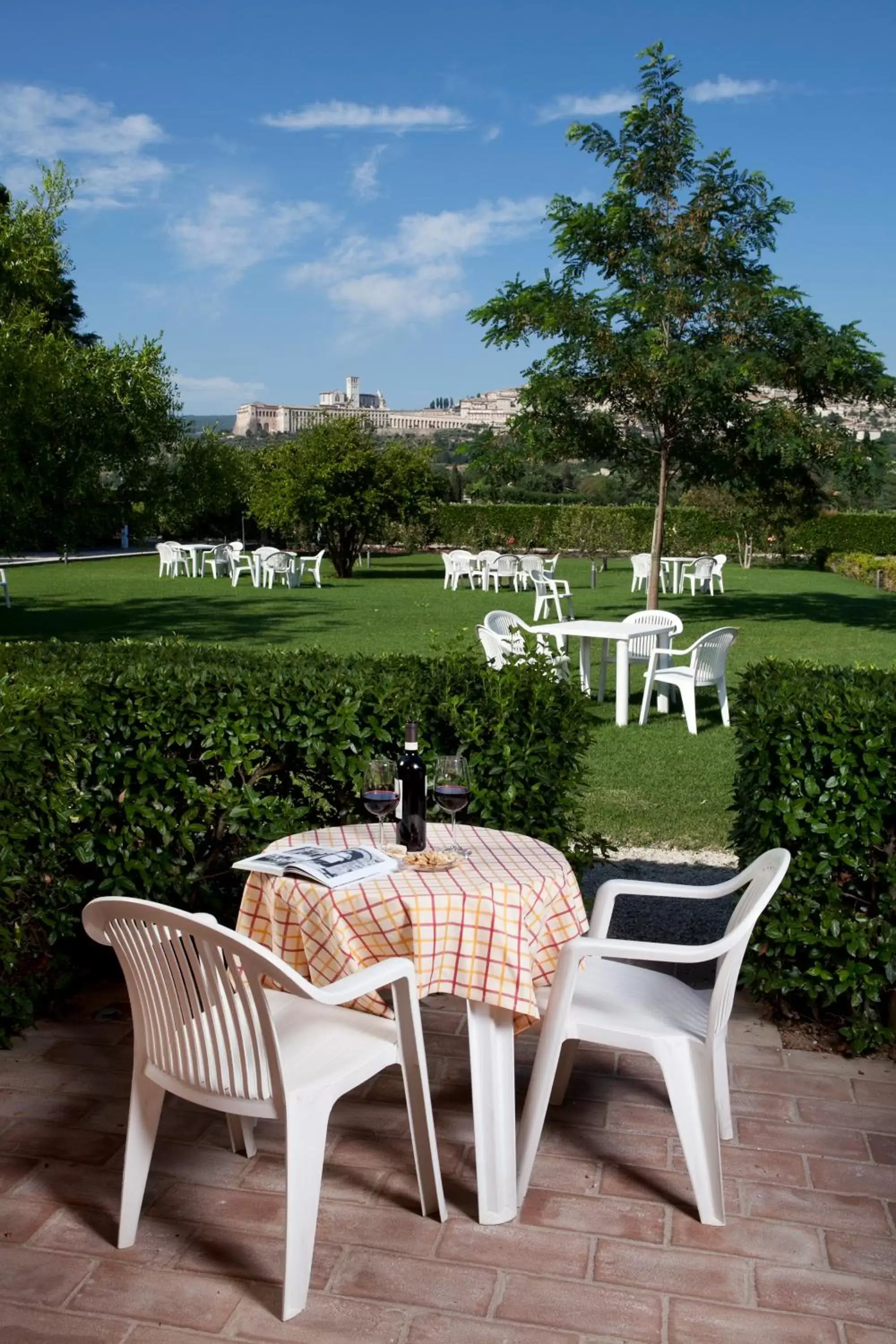 Patio in Hotel Bellavista