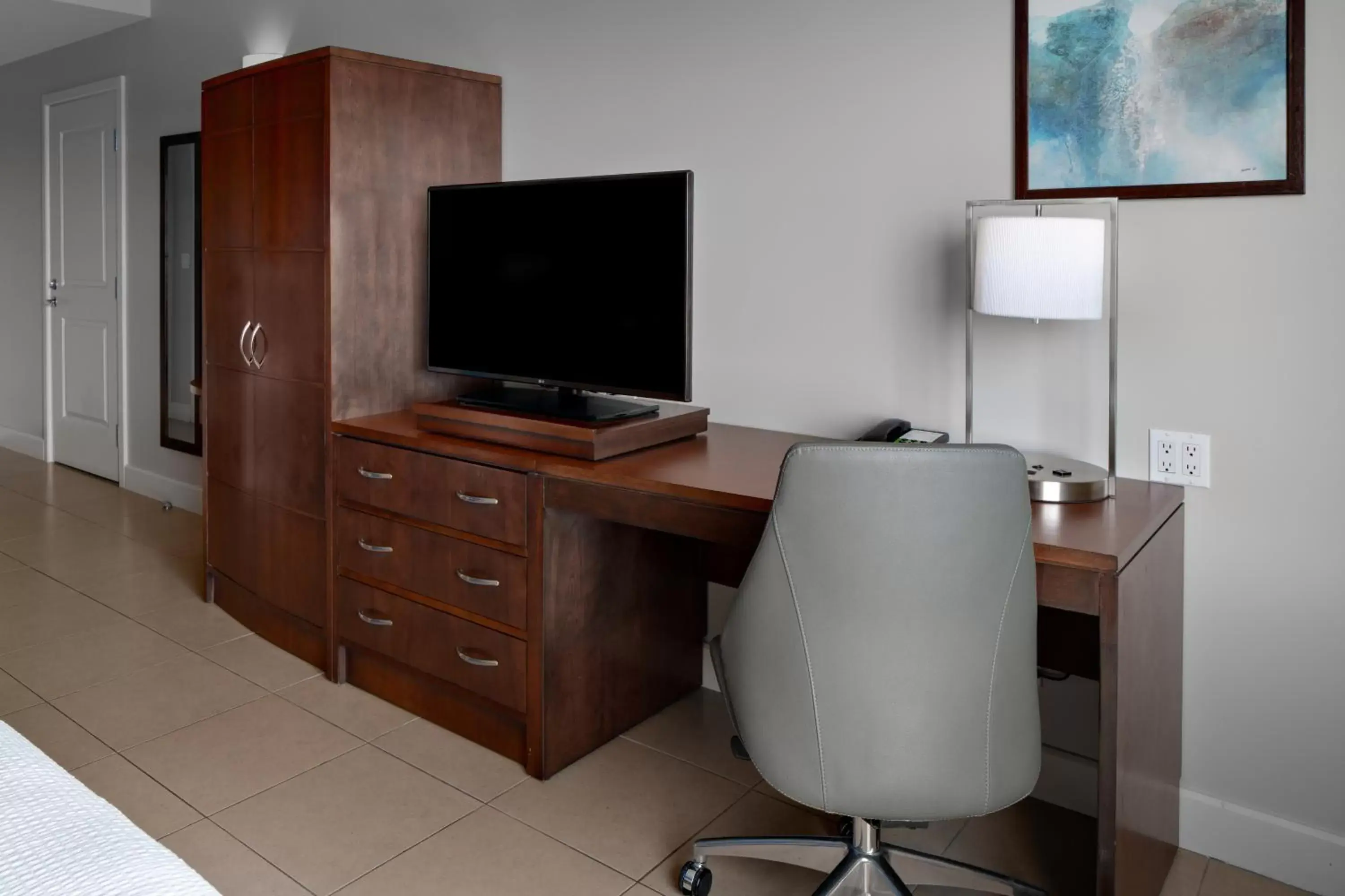 TV and multimedia, TV/Entertainment Center in Courtyard by Marriott Bridgetown, Barbados