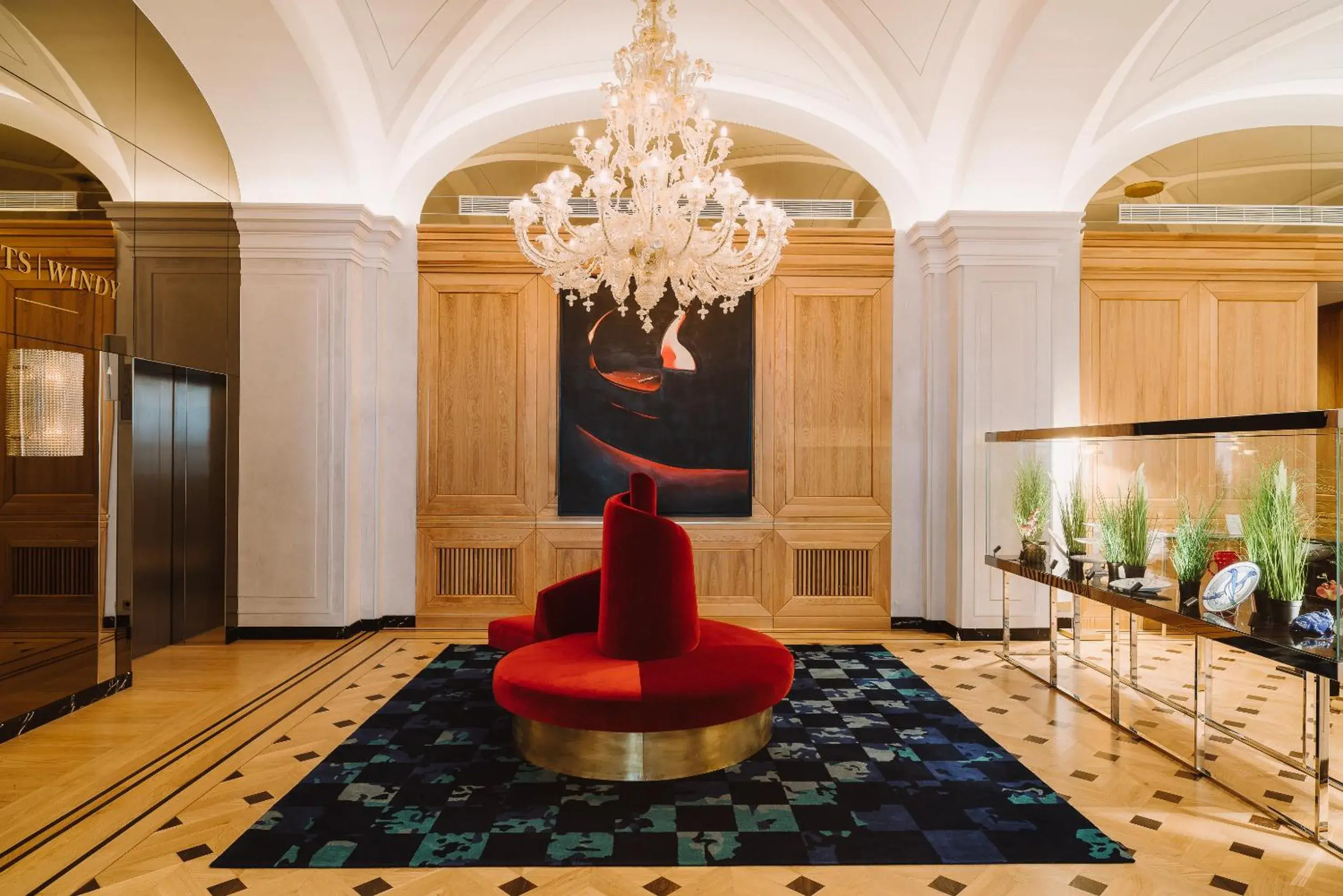 Lobby or reception in Raffles Europejski Warsaw