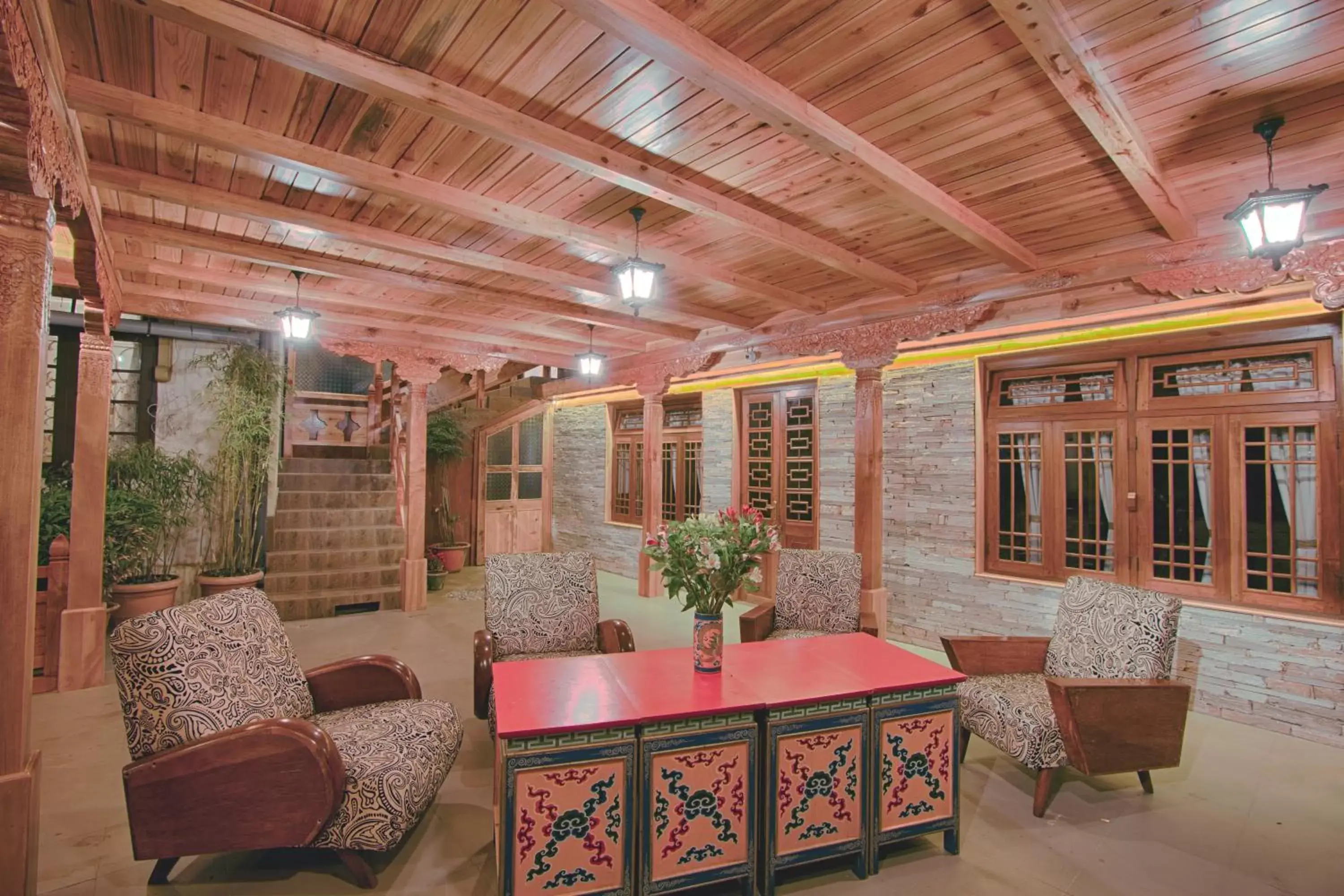 Patio, Seating Area in Netuk House a heritage boutique stay